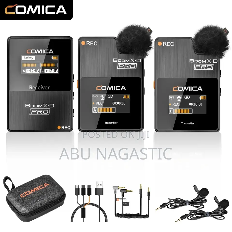 Comica Boom X-D2 Pro Wireless Microphone