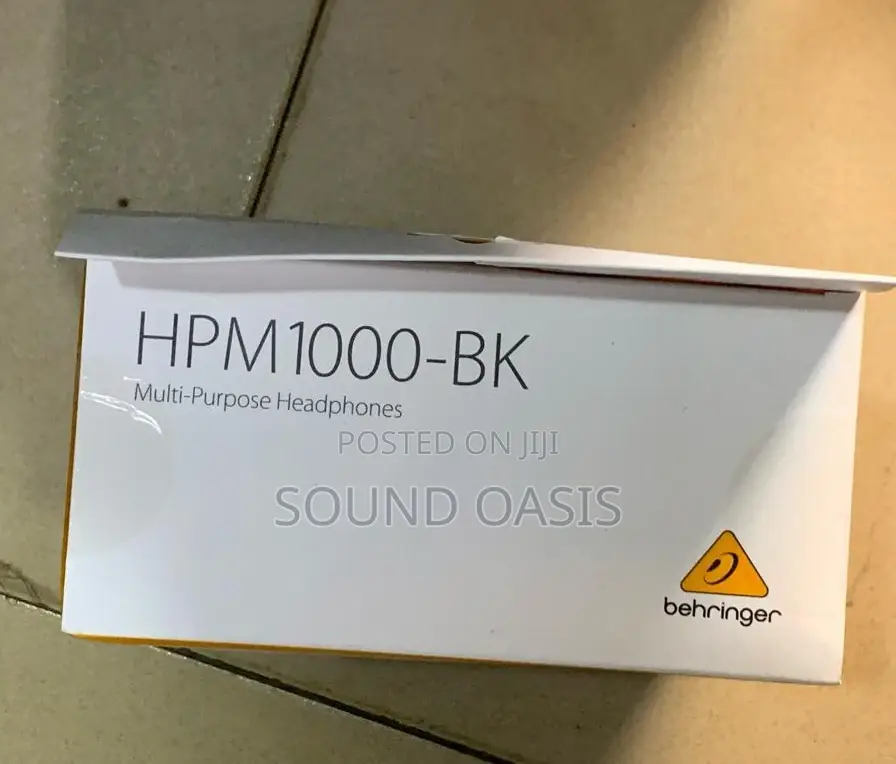 Behringer HPM1000-BK Multi-Purpose Headphones,Black