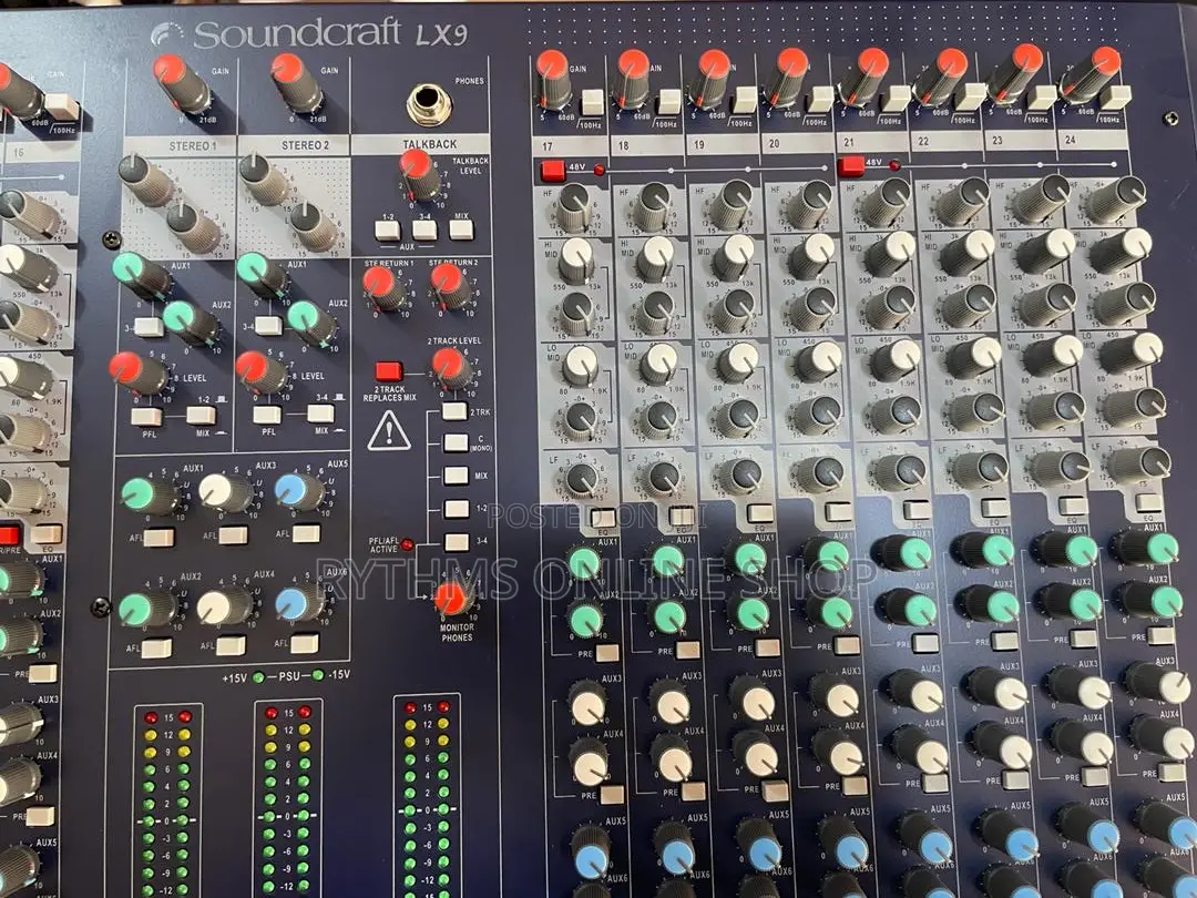 Soundcraft LX9 24channels Analog Mixer