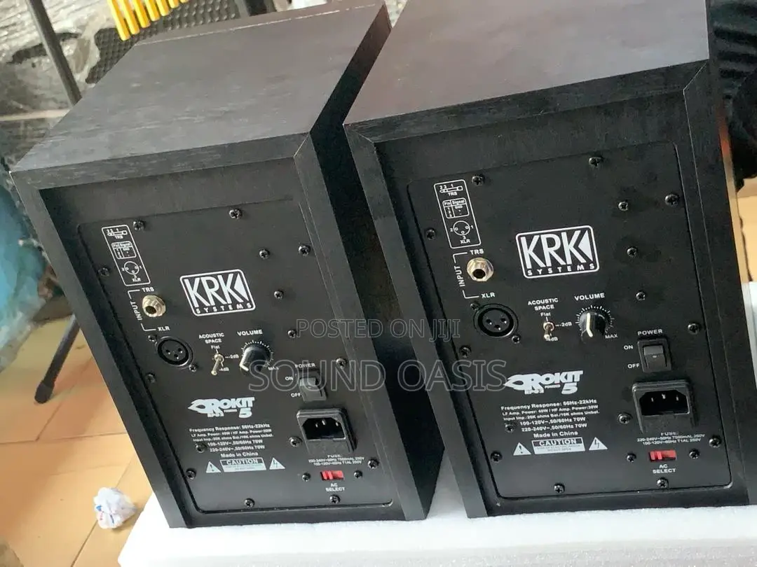 KRK Rokit5 Active Studio Monitors (5inches)
