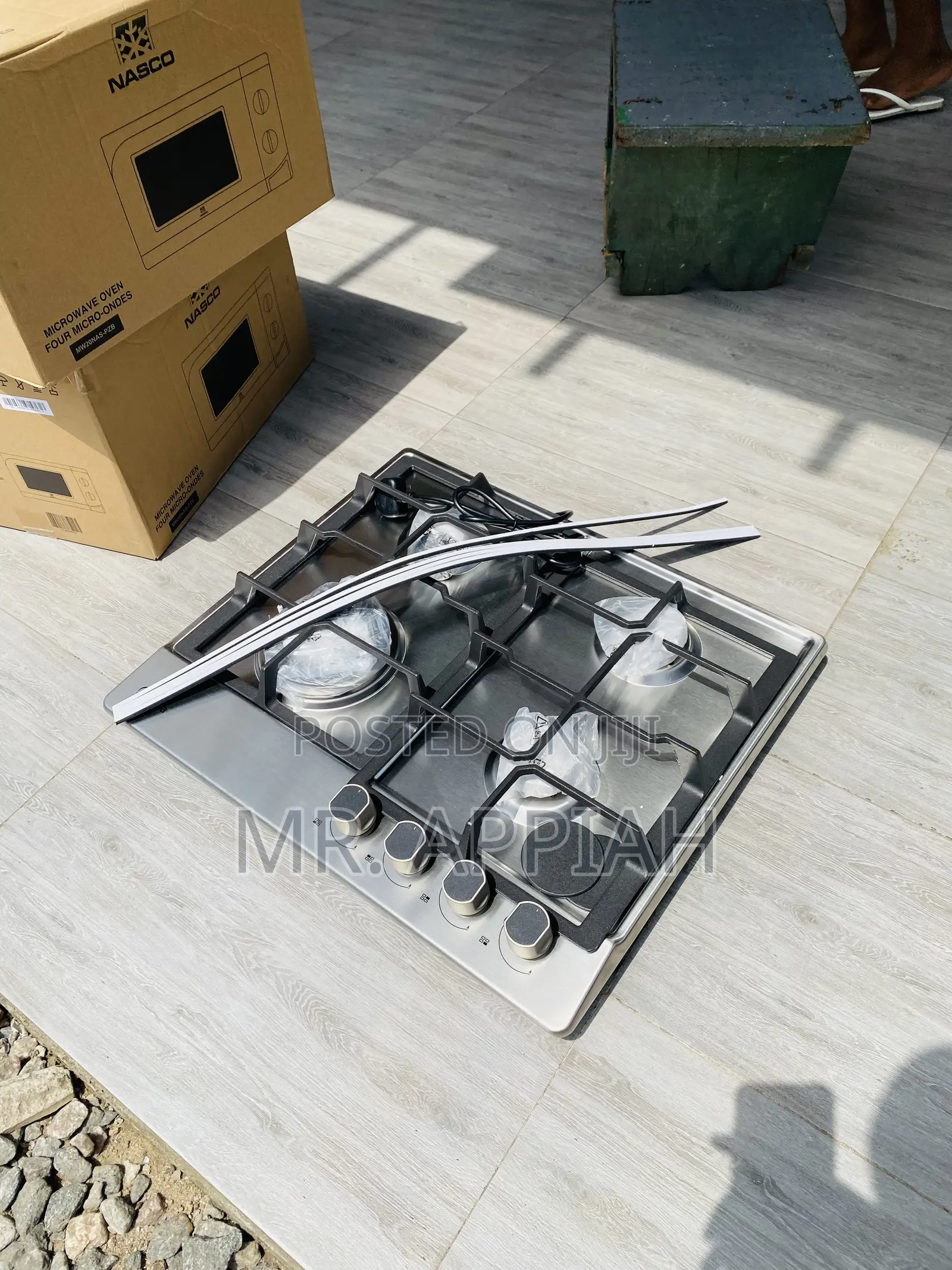 Energy Efficient Midea 60g40me Built-in 4 Gas Hob.