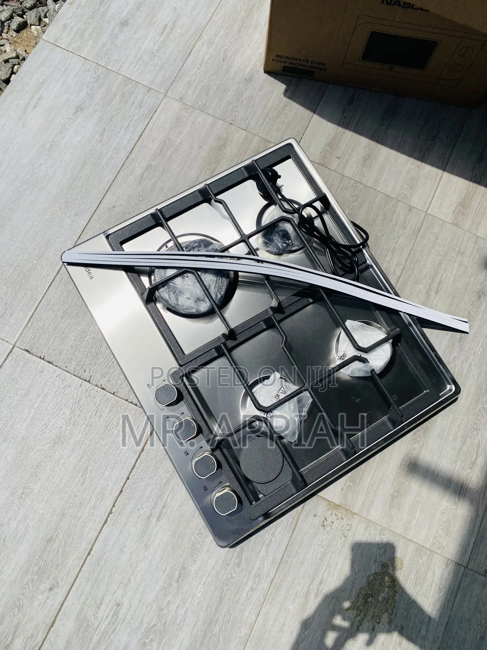 Sleek Design Midea 60g40me Built-in 4 Gas Hob.