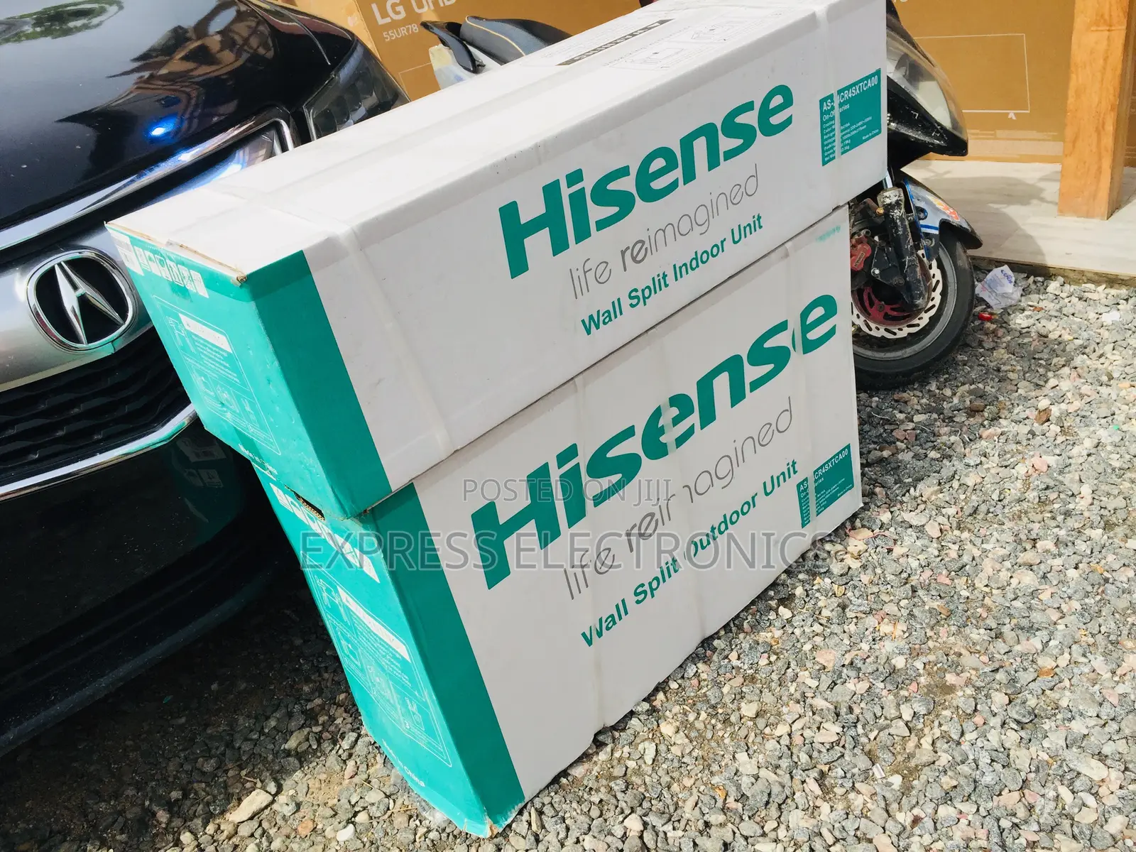 Extremely Cool  Hisense Split R410 Gas 1.5hp