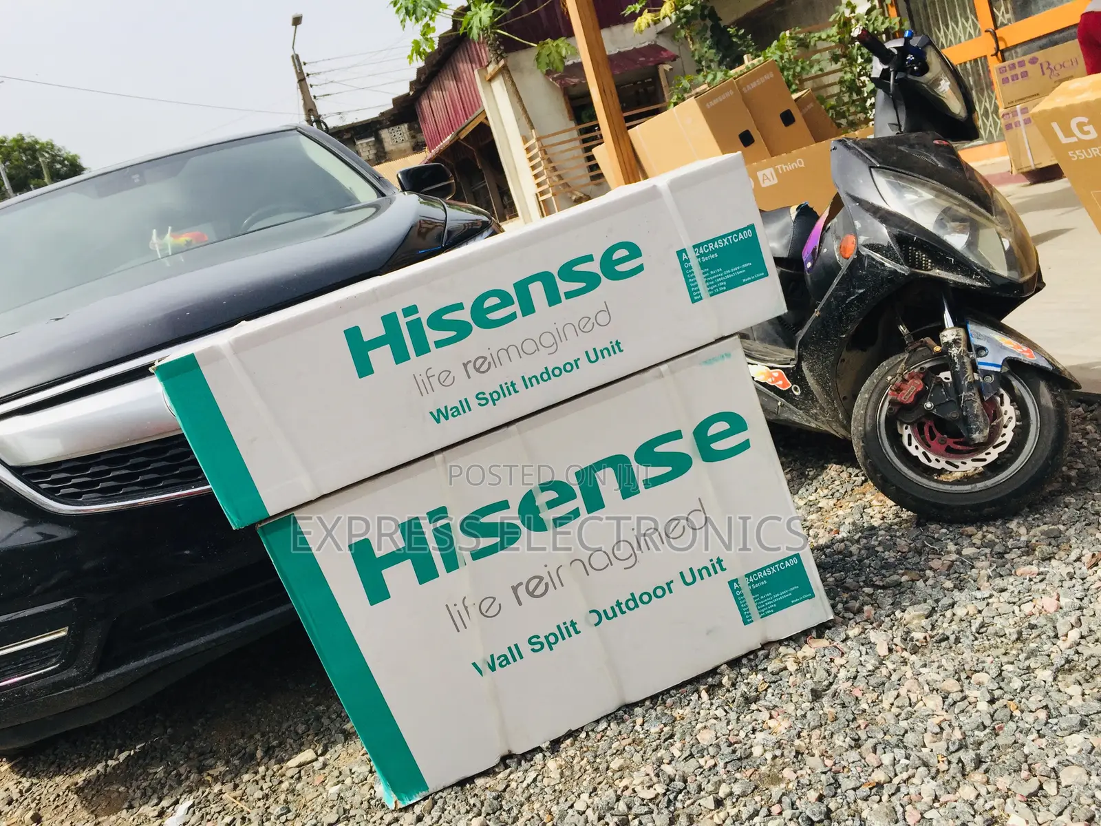Hisense High Speed Airflow Split R410 Gas 2.5hp