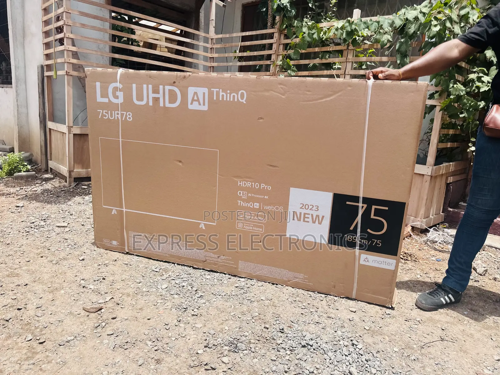 Quad Core Processor UHD Lg 75”inches UR78 Tv