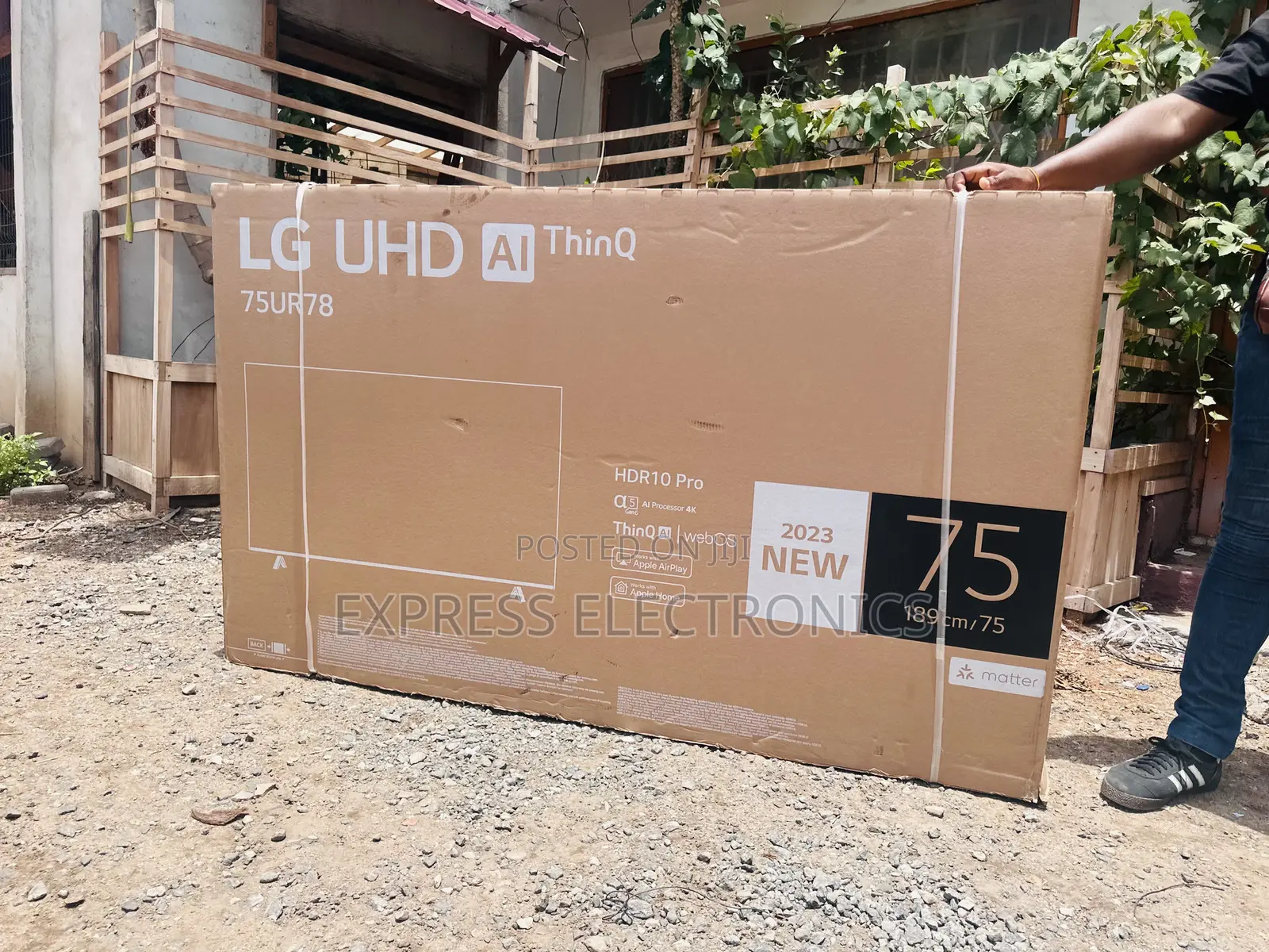 Quad Core Processor UHD Lg 75”inches UR78 Tv