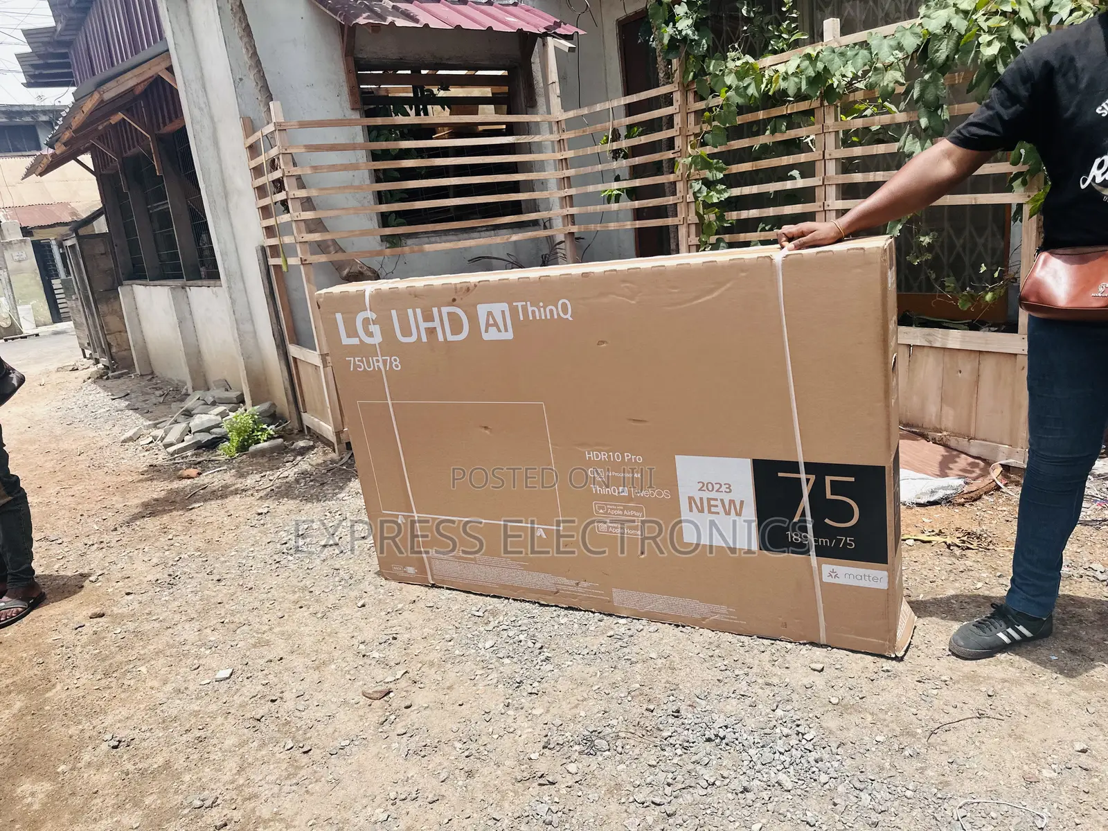 Quality Pictures UHD Smart Lg 75”UR78