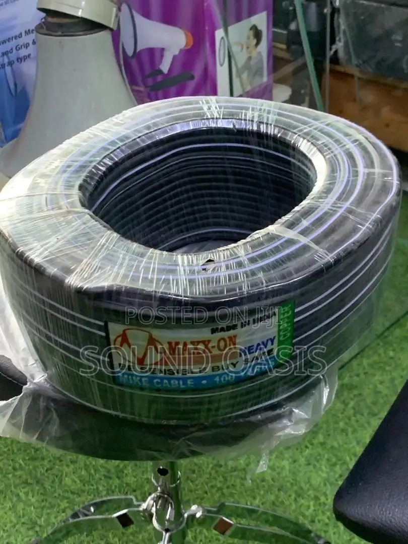 MAXX-ON Microphone Cables {100metres}