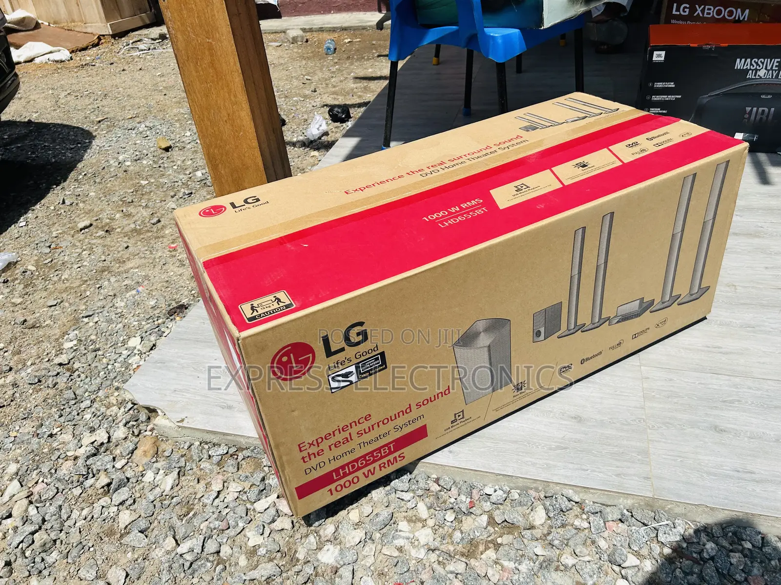 Wireless Connectivity Home Theater Lg LHD 657—