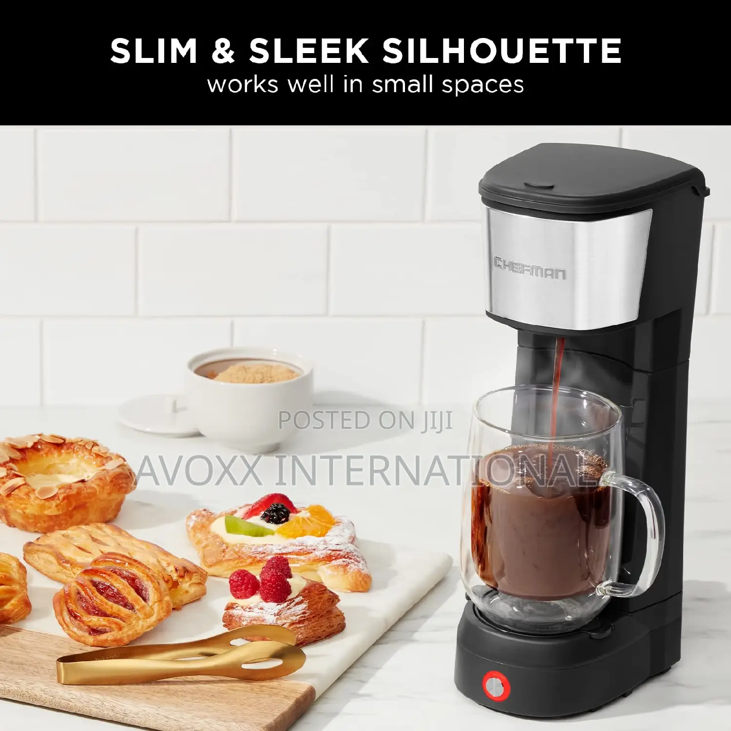 Chefman Insta Coffee Max+Single Serve Brewer