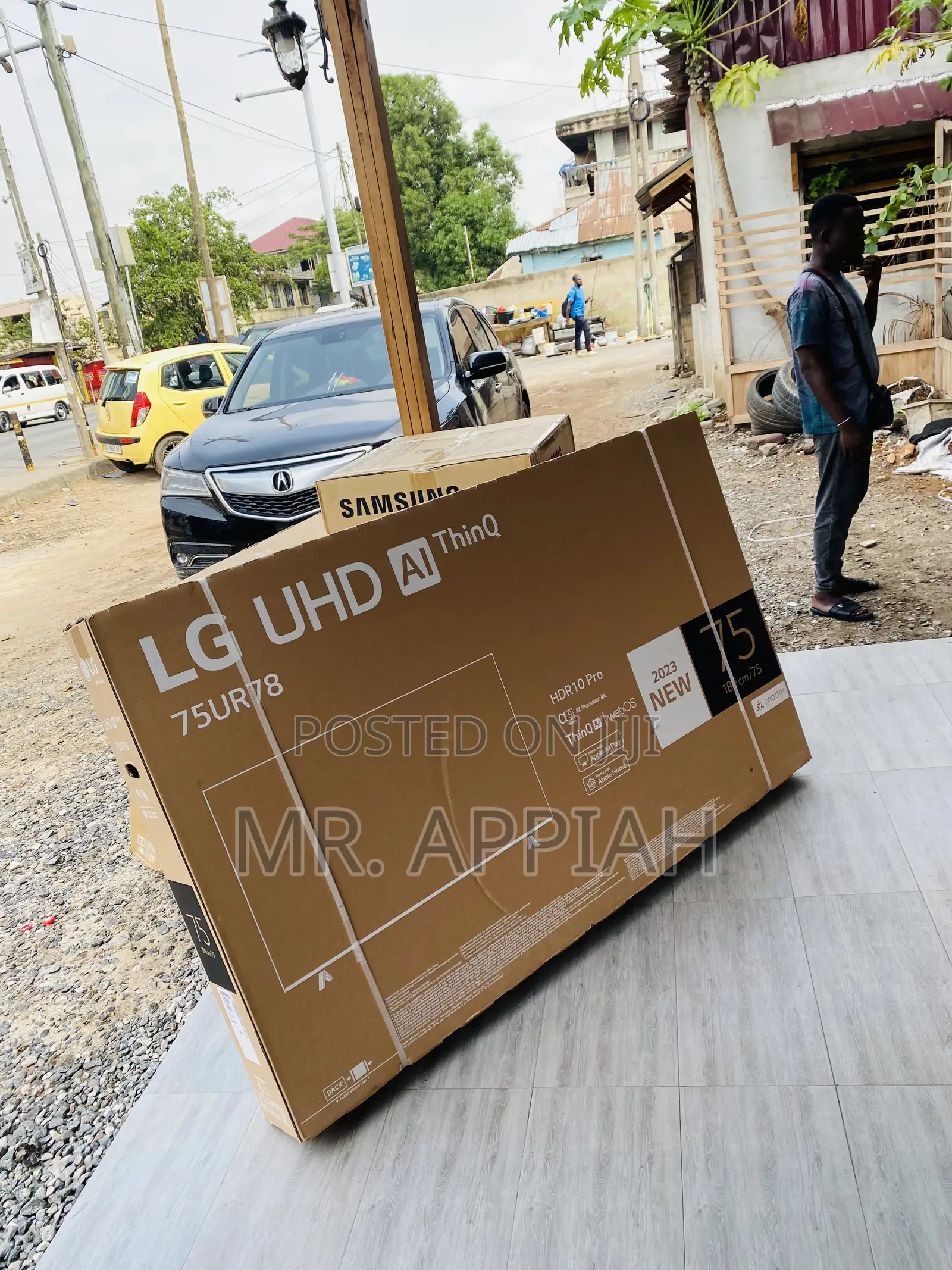 LG 75ur78 75 Inch Smart Ultra HD Led Tv(Black).