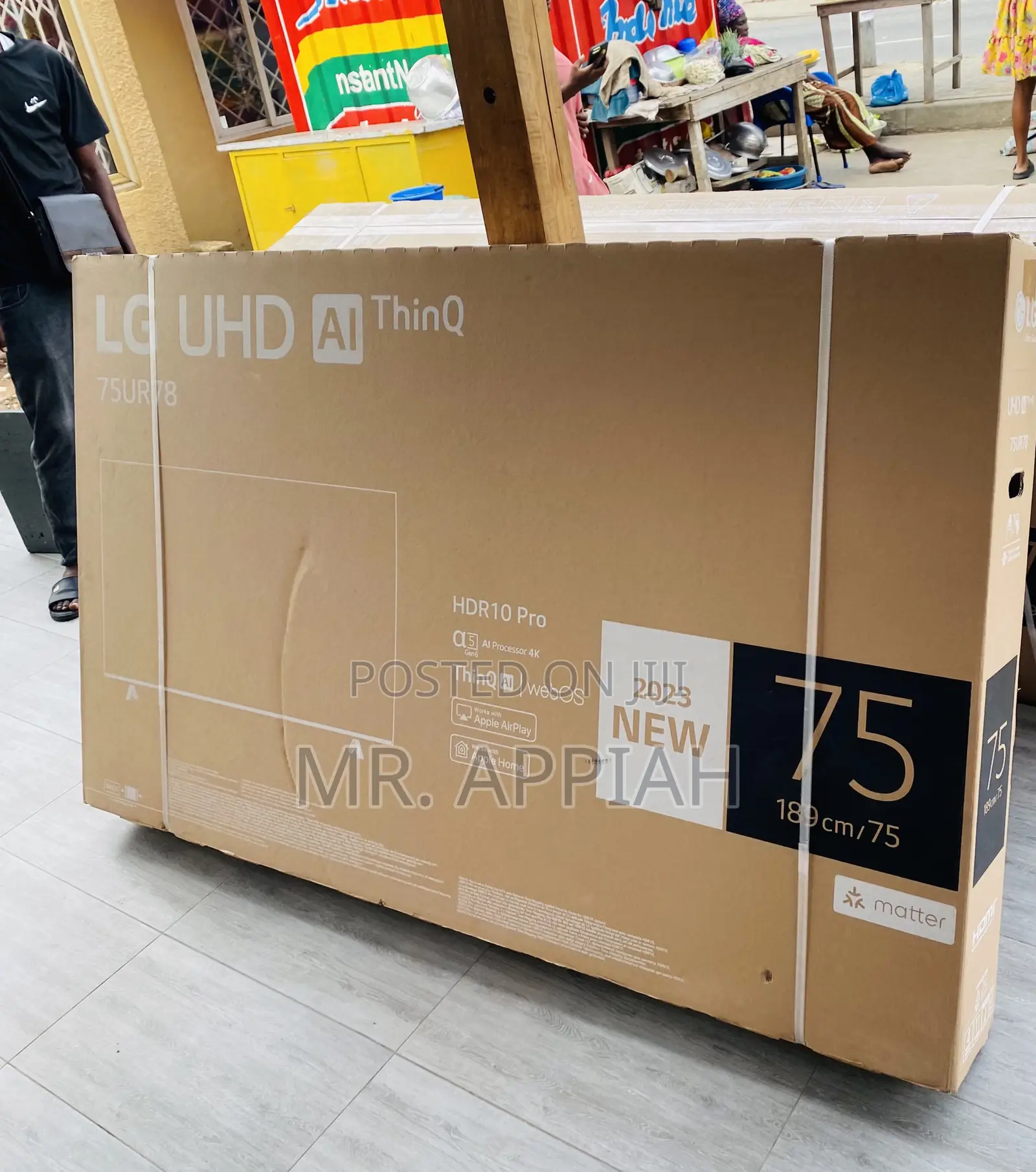 Budget-Friendly LG 75ur78 75 Inch Smart Uhd Led Tv.