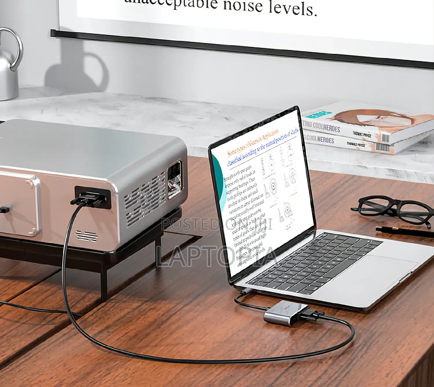 Type-C to HDMI + VGA + USB3.0 + PD
Converter( Hoco)