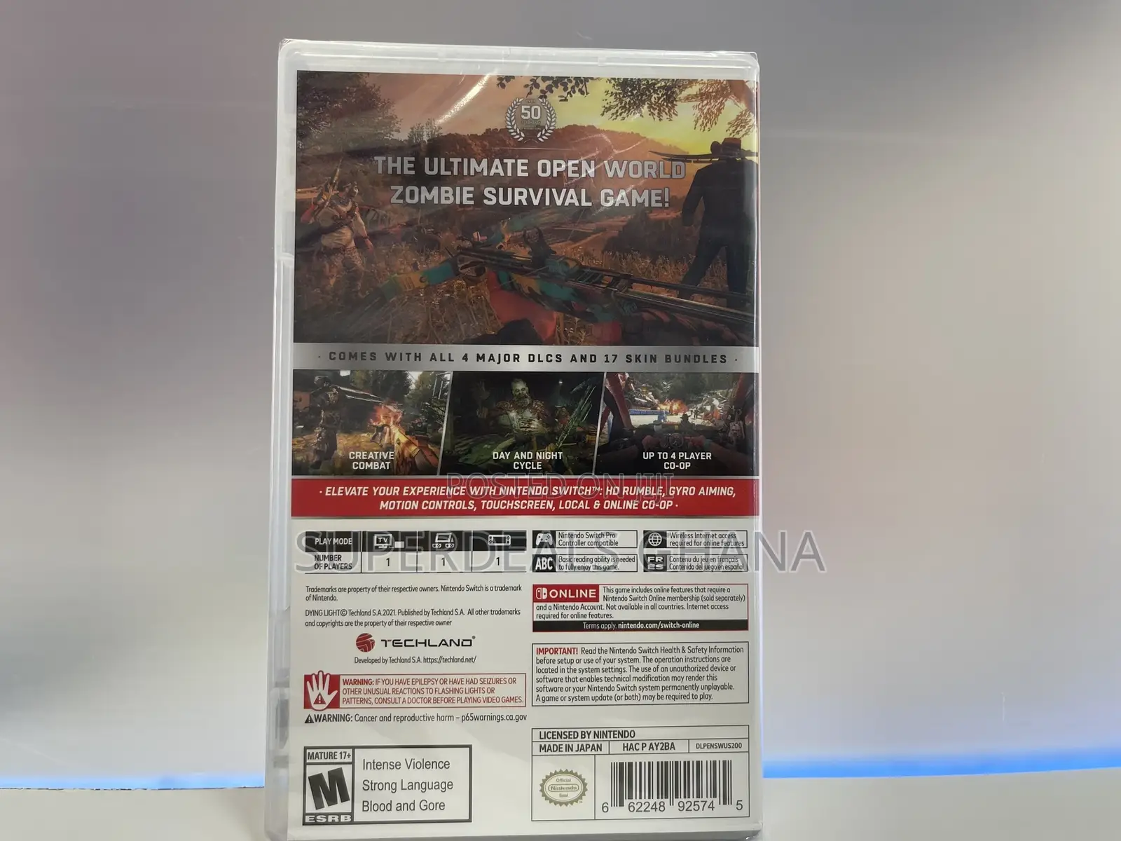 Dying Light Nintendo Switch