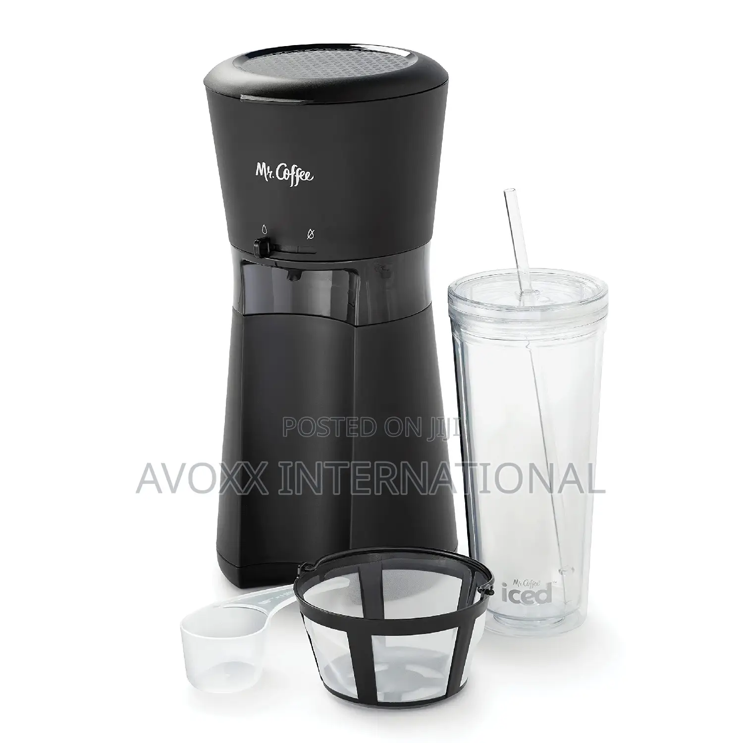 Mr.Coffee Iced Coffee Maker, Single Serve Machine BVMC-ICMBL