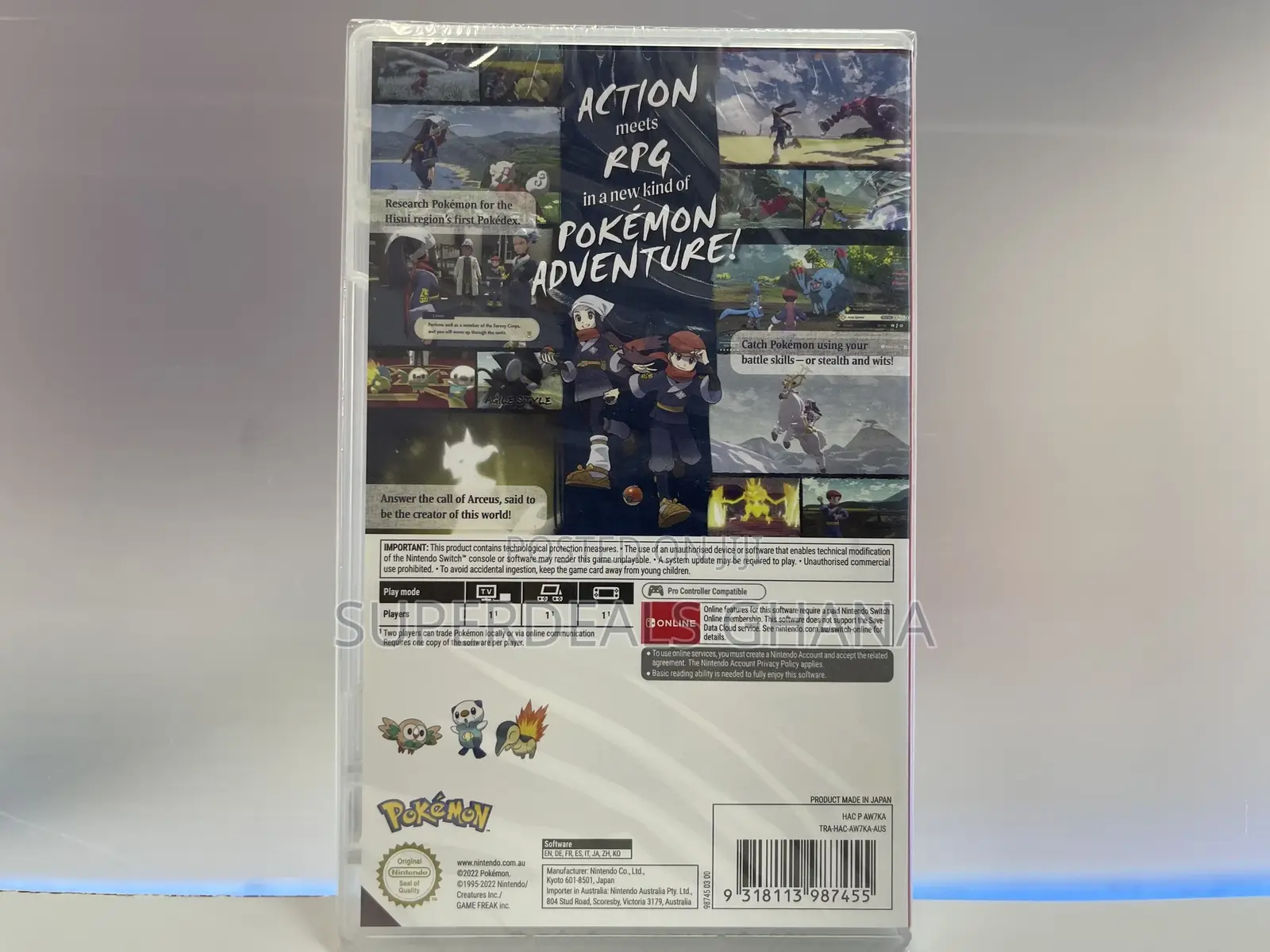 Pokémon Legends Arceus Nintendo Switch