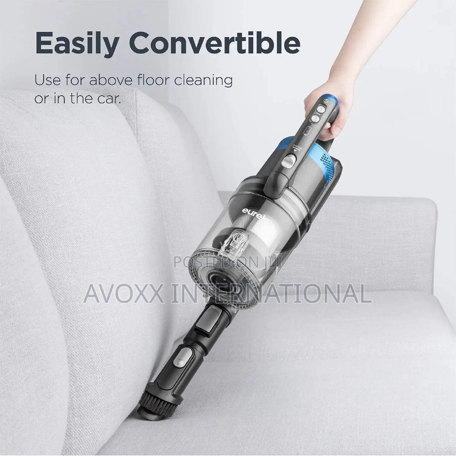 Eureka Rechargeble Handheld Stick Vac, Powerful NEC380