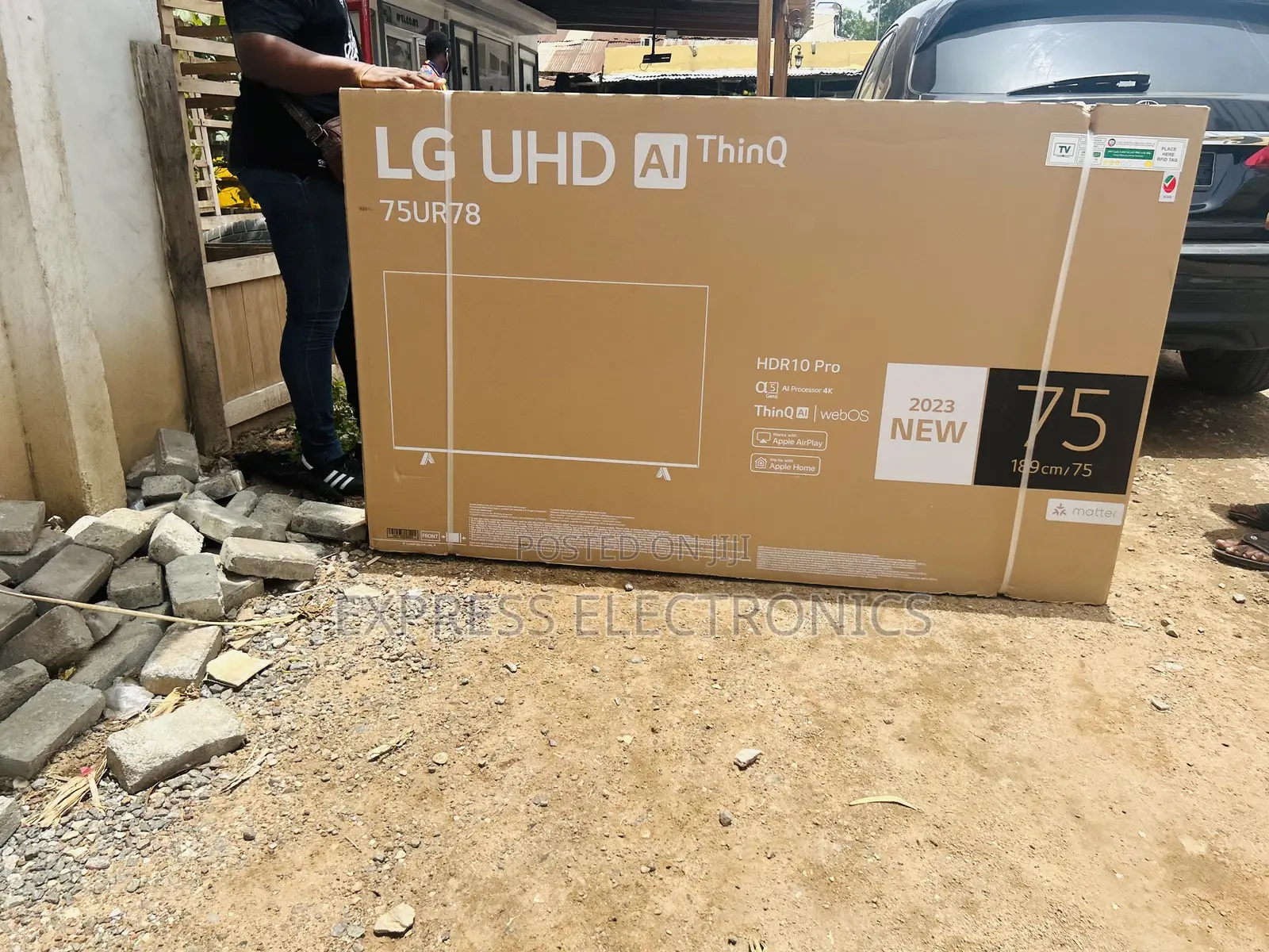 True Cinematic Experience UHD Smart Glossy 75”UR78