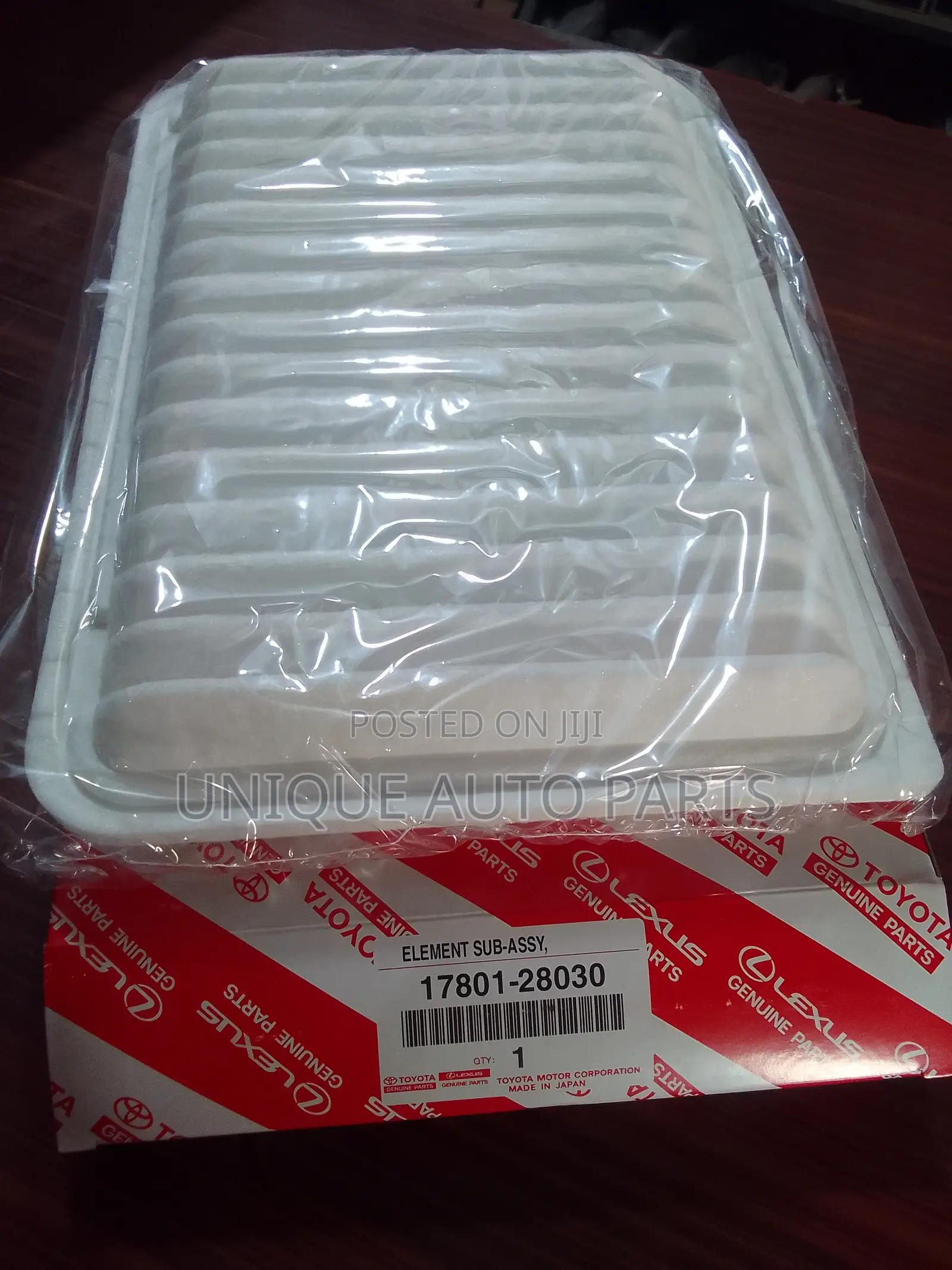 Toyota 17801-28030 Air Cleaner Filter Element Sub-Assembly