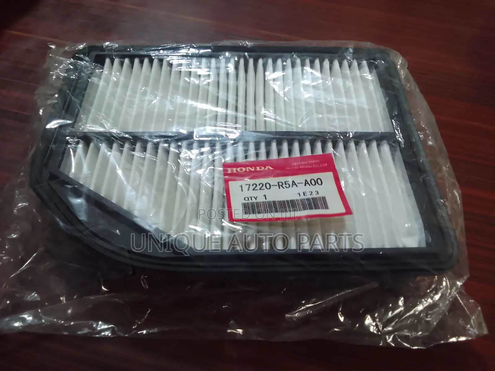 Honda 17220-R5a-A00 Element Assembly, Air