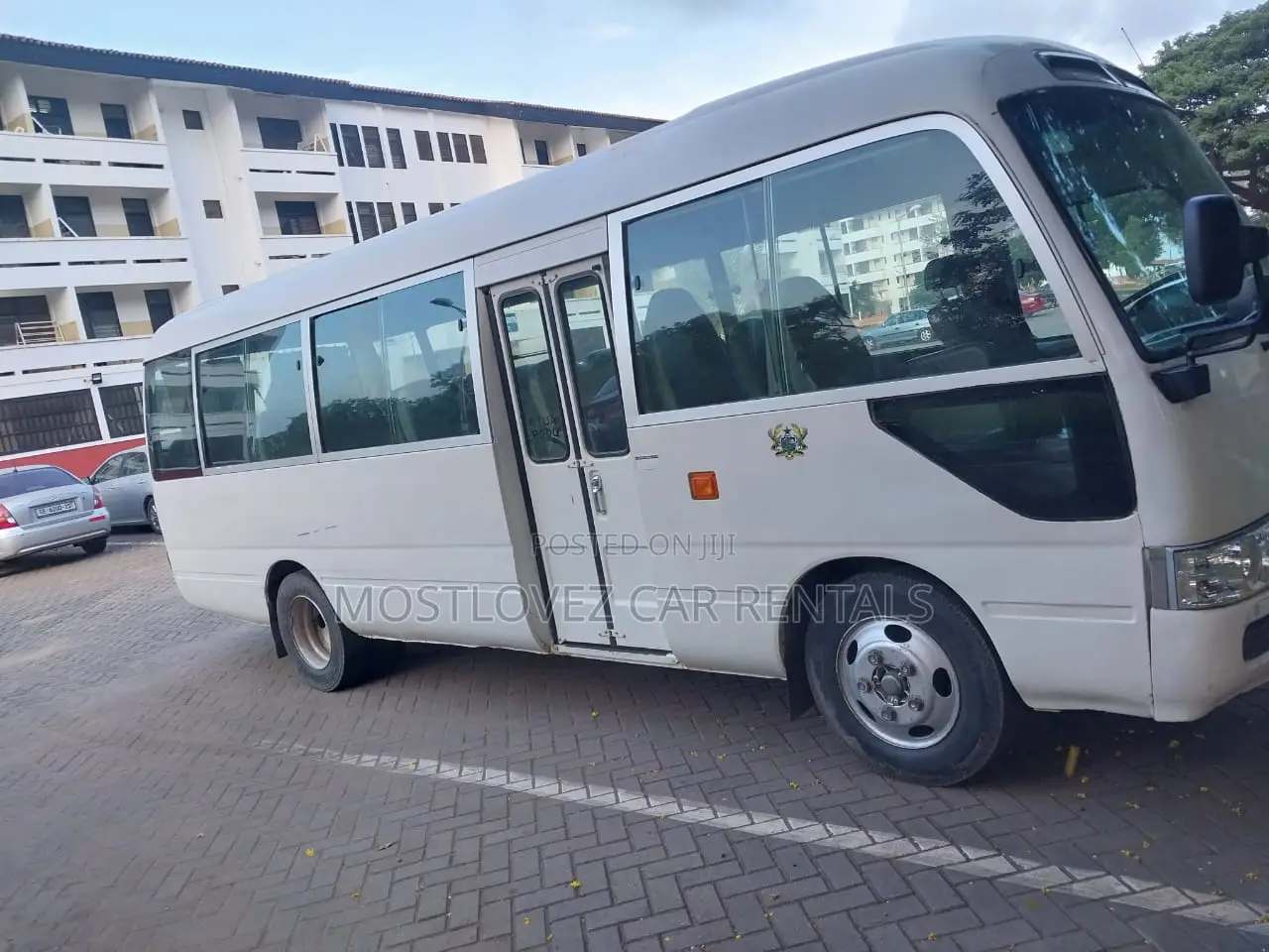 Car Rental- Bus Hire Service in Ghana- Coaster Bus