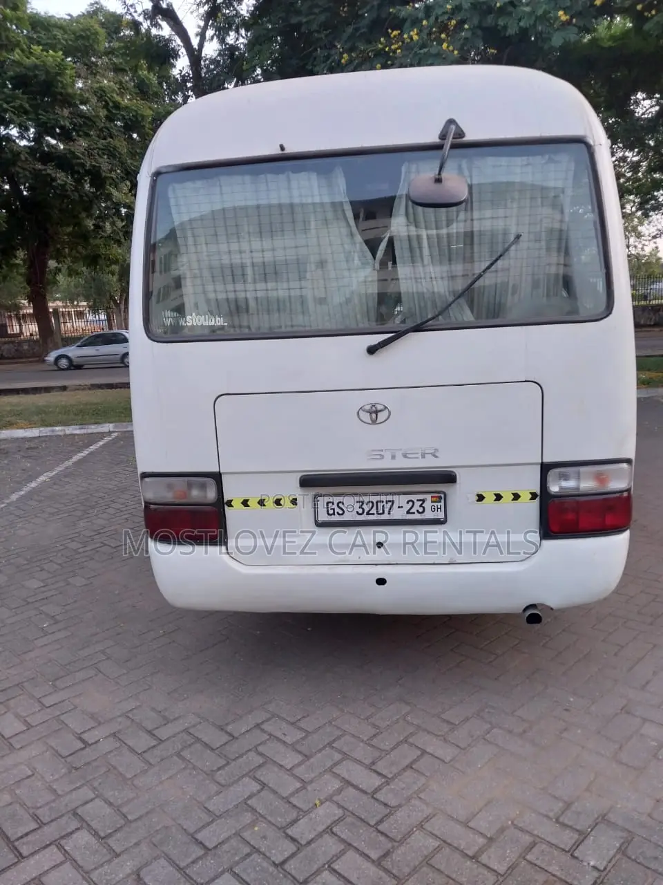 Car Rental- Bus Hire Service in Ghana- Coaster Bus