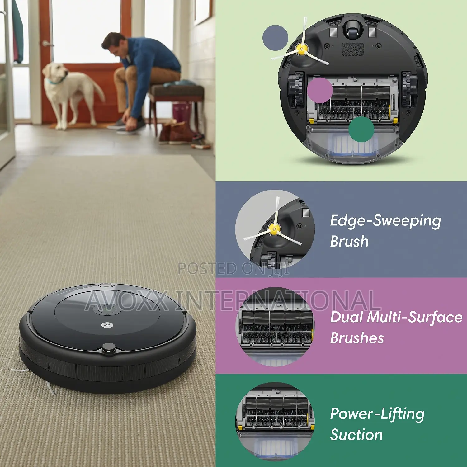 Robot Roomba 694 Robot Vacuum-Wi-Fi Connectivity,