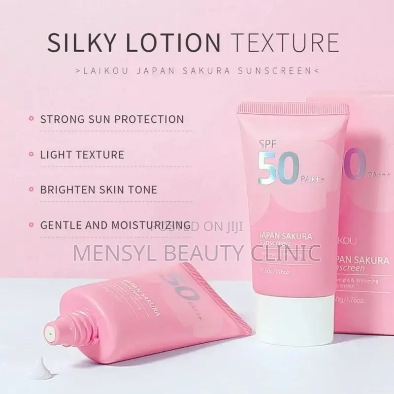 Laikou Japan Sakura Face Sunscreen Spf50 Pa+