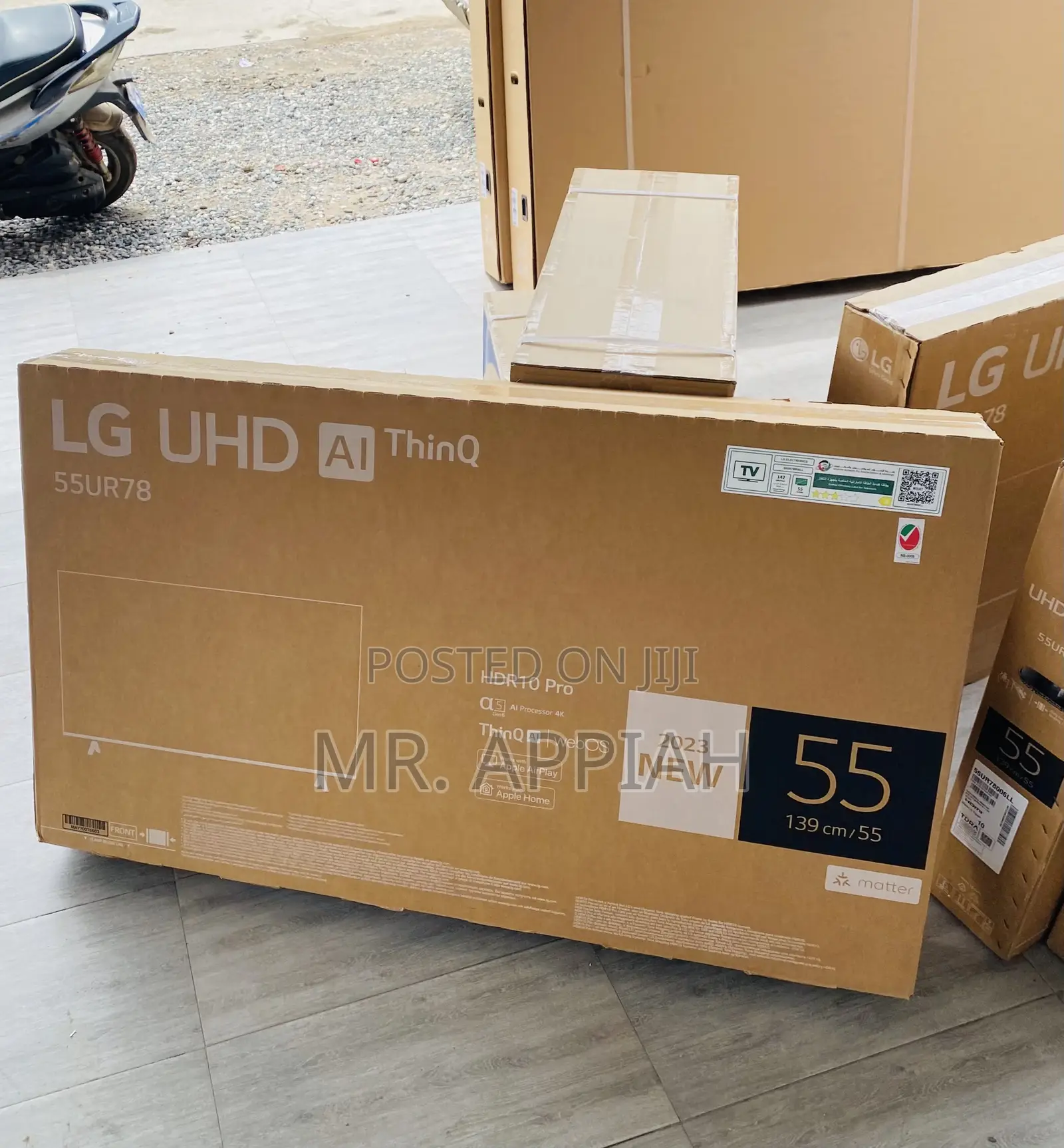 Durable Lg 55ur78 55 Inch Uhd Smart Led Tv(Black).
