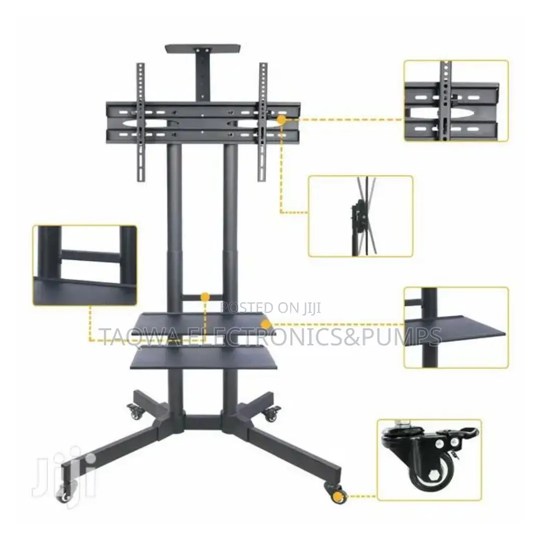 Confortable Mobile TV Stand 32 to 70 Inches