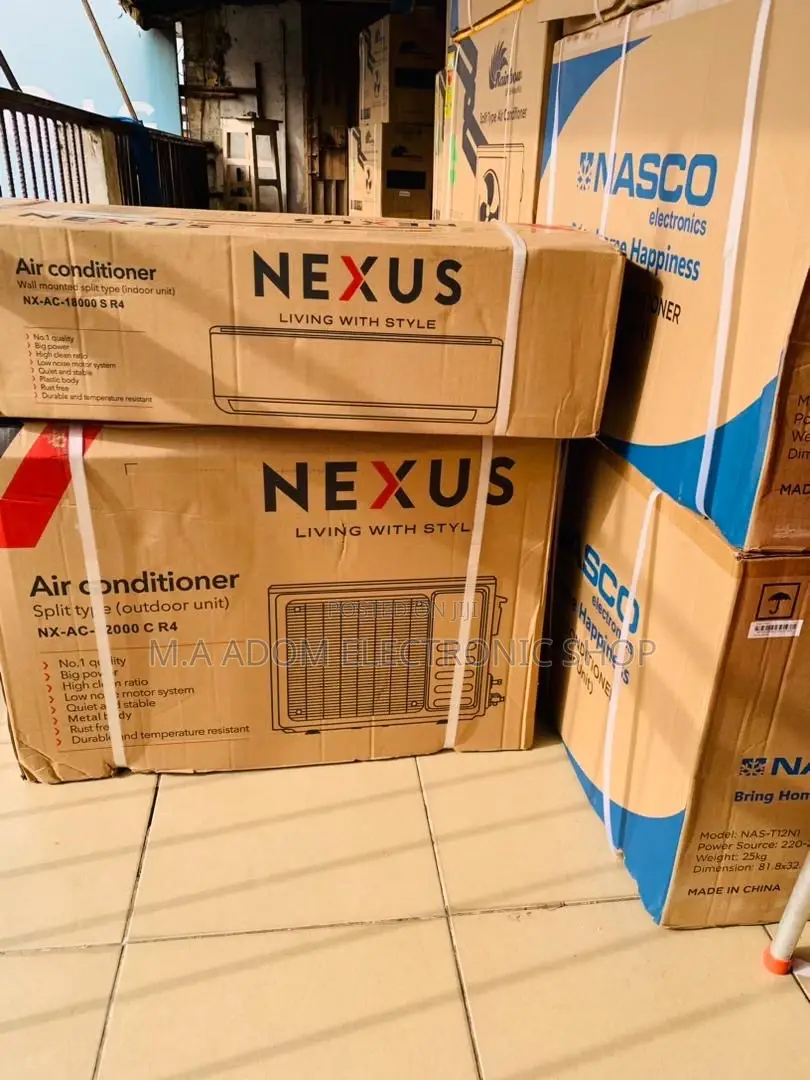 Sleek Design Nexus 1.5hp Split Type Air Conditioner(White).
