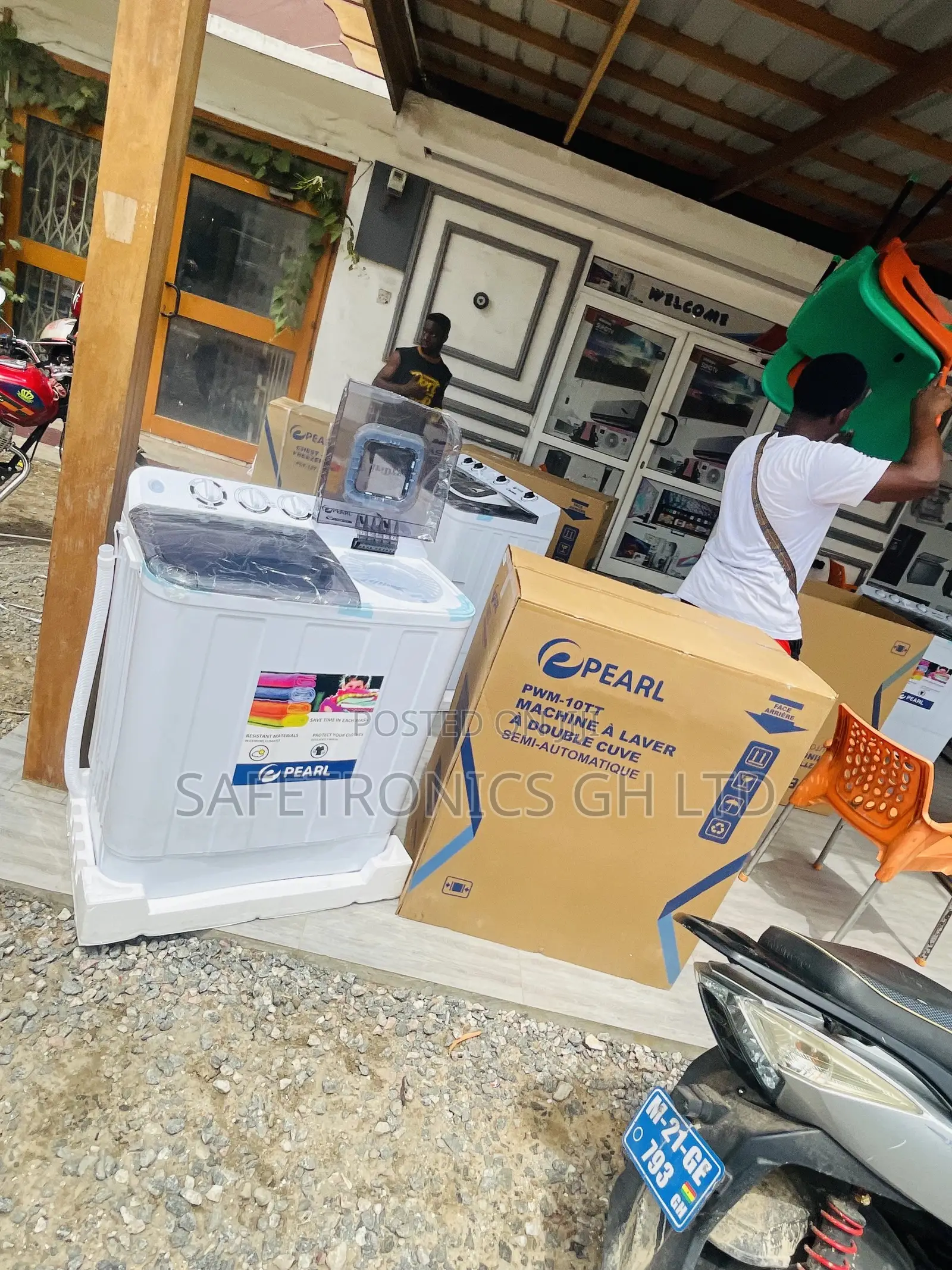 Electric Pearl 10kg Topload Semiutomatic Washingmachine