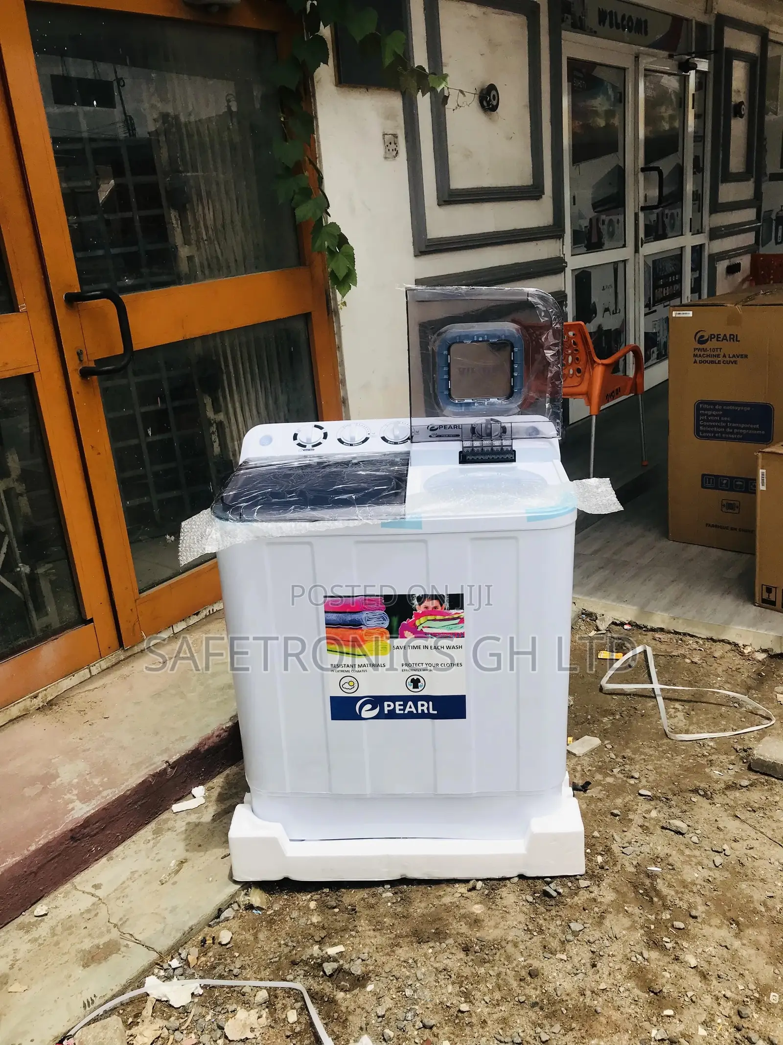 Pearl 10kg Washingmachine Topload Semiutomatic Lasting