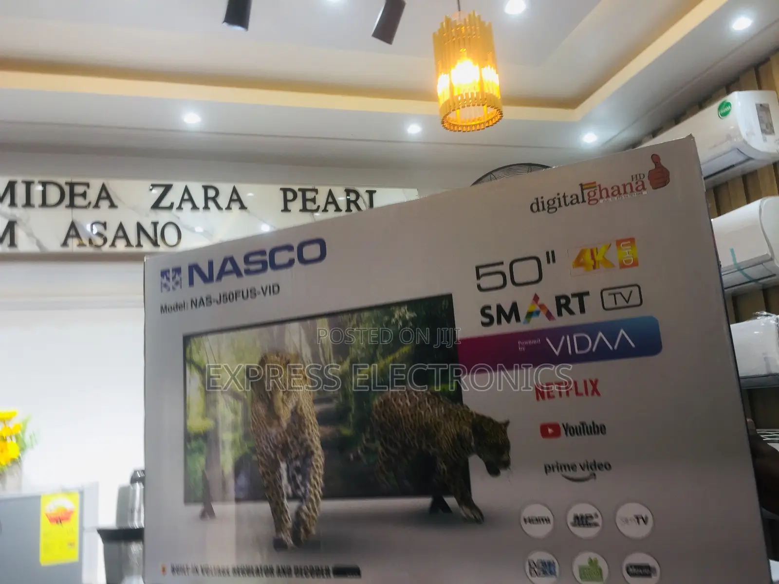 UHD Smart Glossy Nasco 50”Tv 