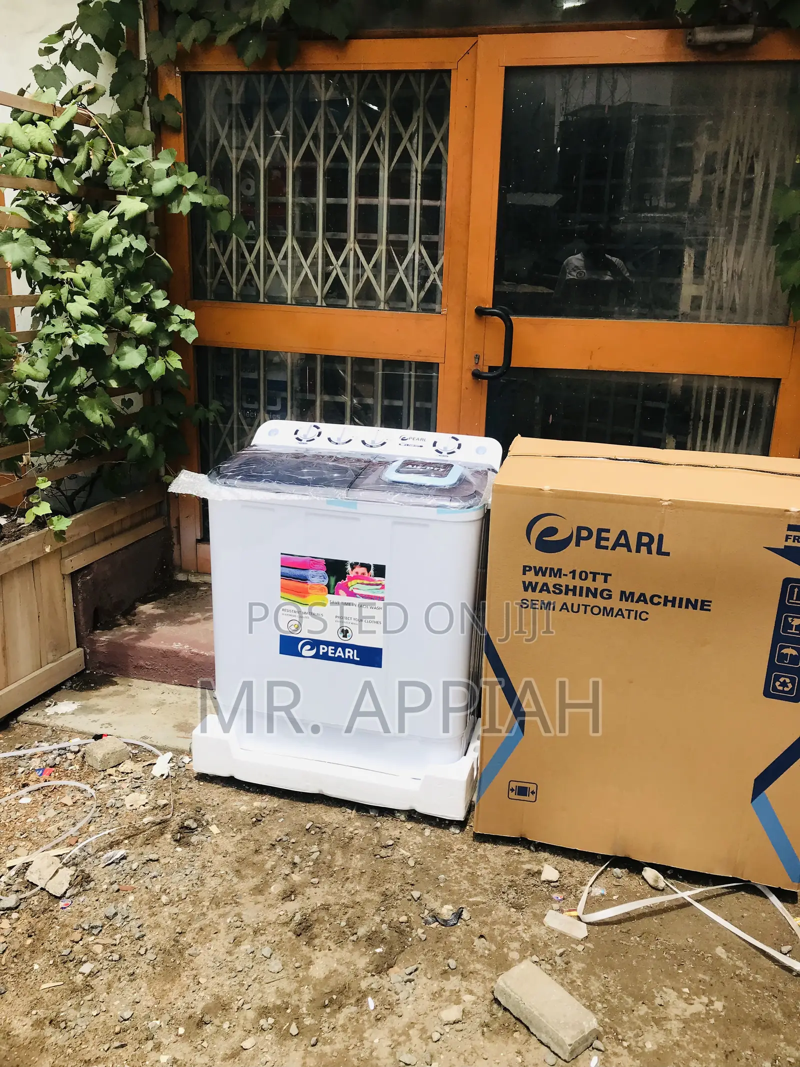 High Quality Pearl 10kg Top Load Washing Machine.