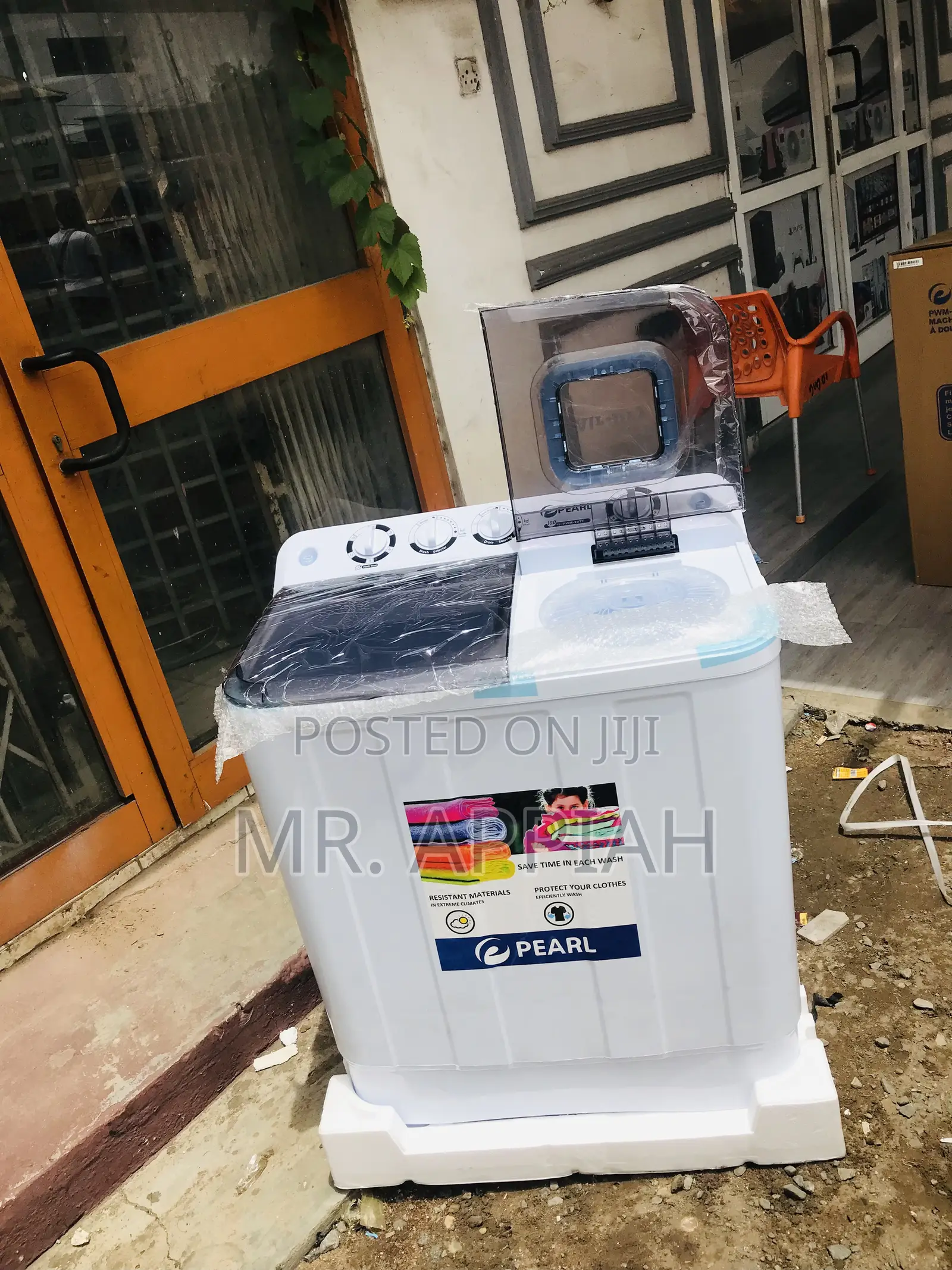 Unique Design Pearl 10kg Twin Tub Washing Machine.