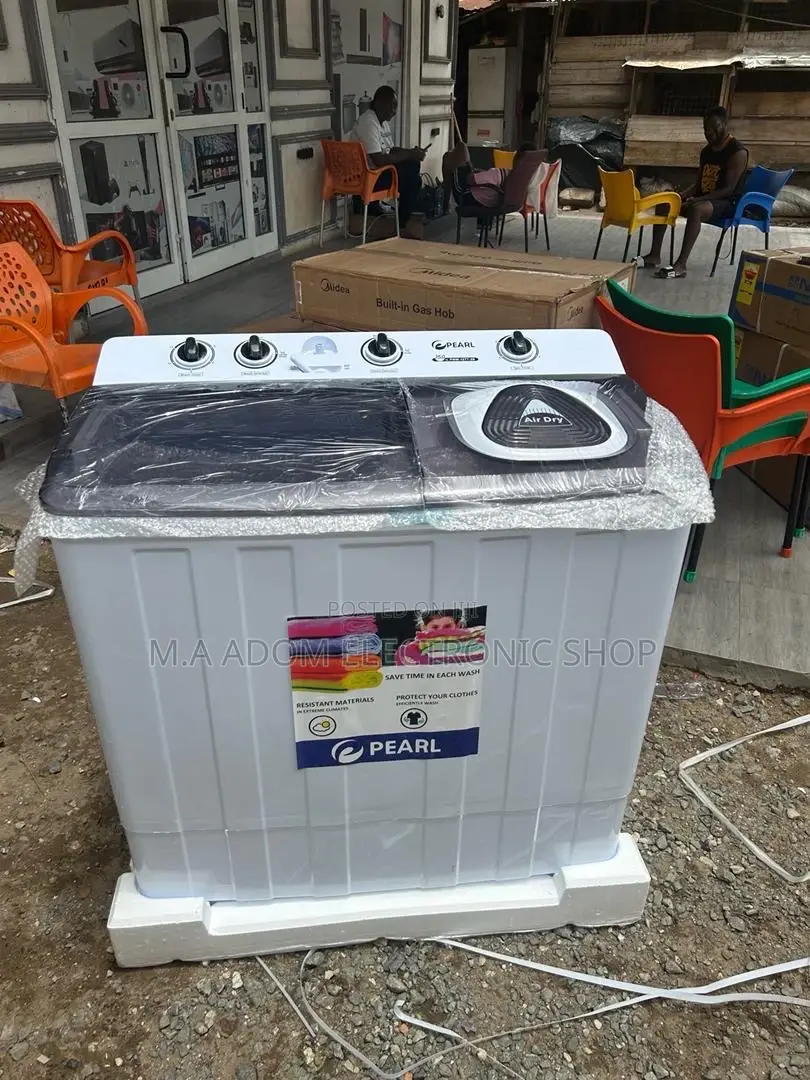Brand New Pearl 15kg Semi-Automatic Washing Machine.