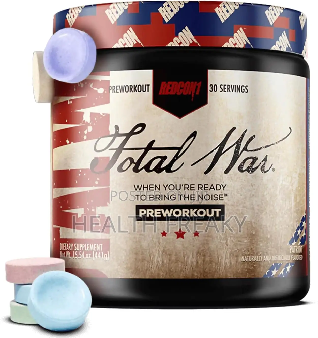 Preworkout Total War Energy Increase Pumps Performance