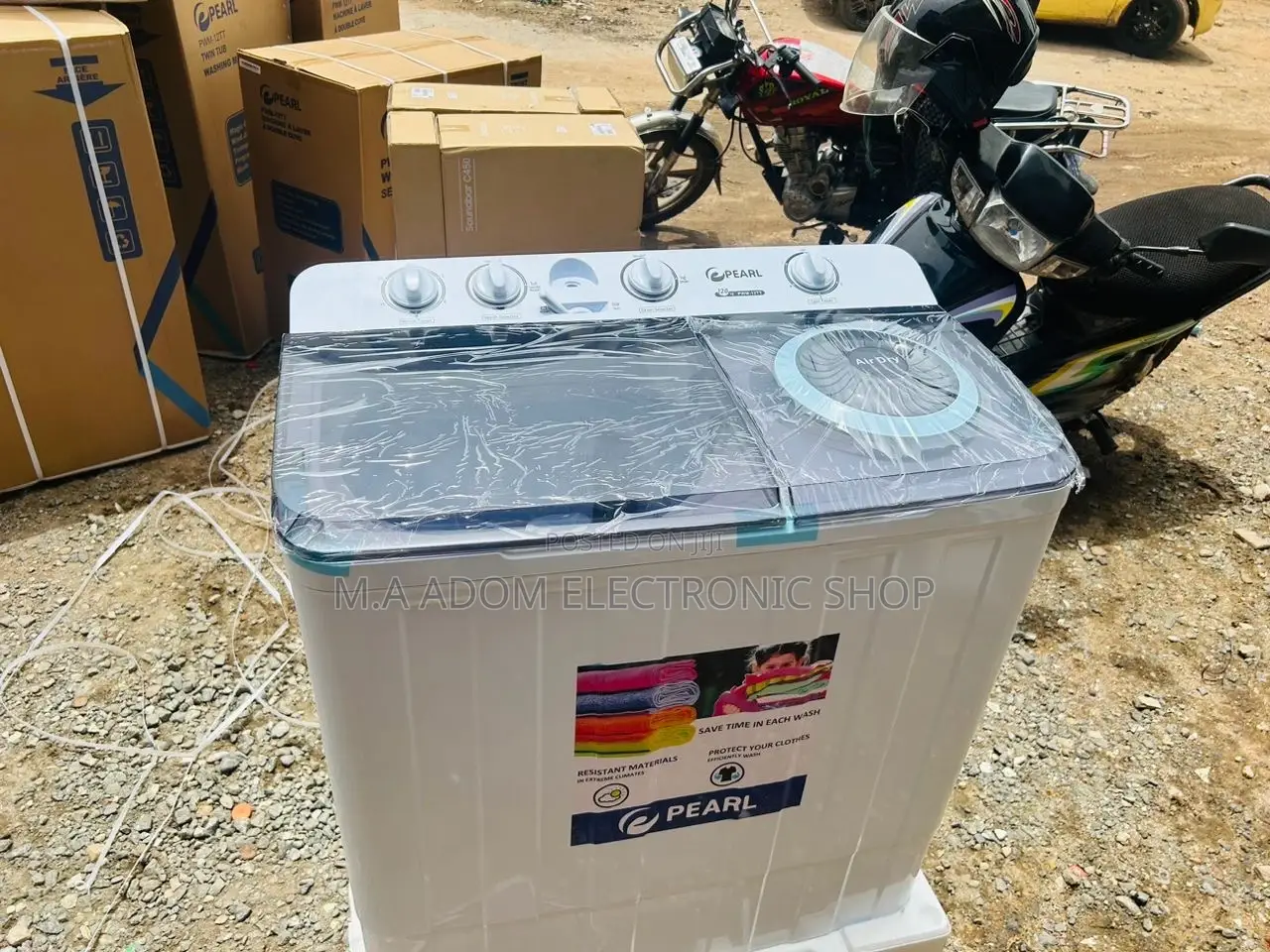 Purchase Classic Pearl 12kg Semi-Automatic Washing Machine.