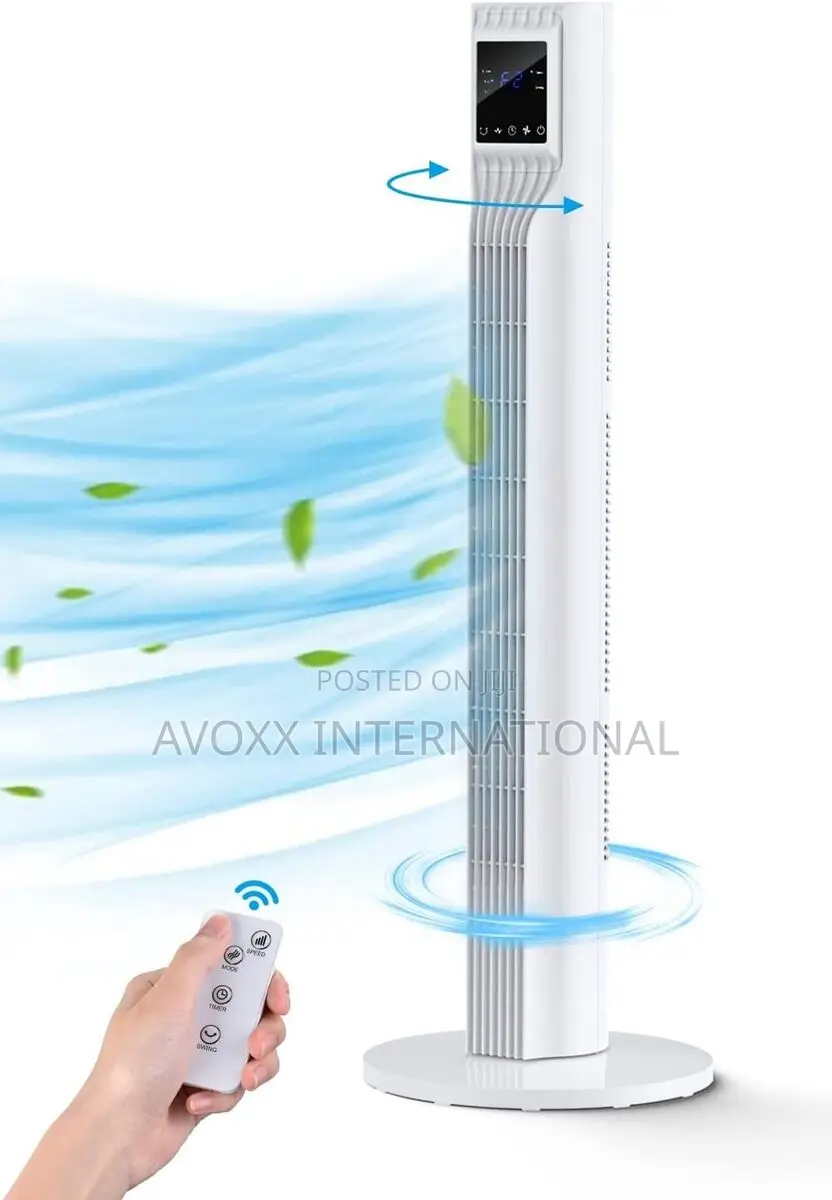Air Choice/ Trustech TTF-447 44" Oscillating Led Display Tower Fan