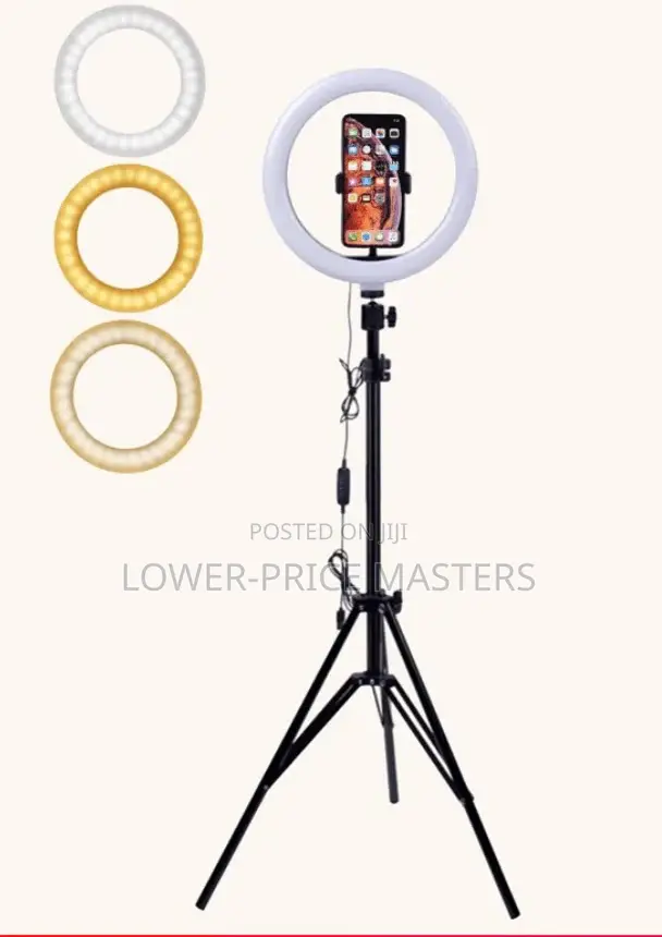 14” - 18” Led Ring Light With Adjustable Tripod Stand