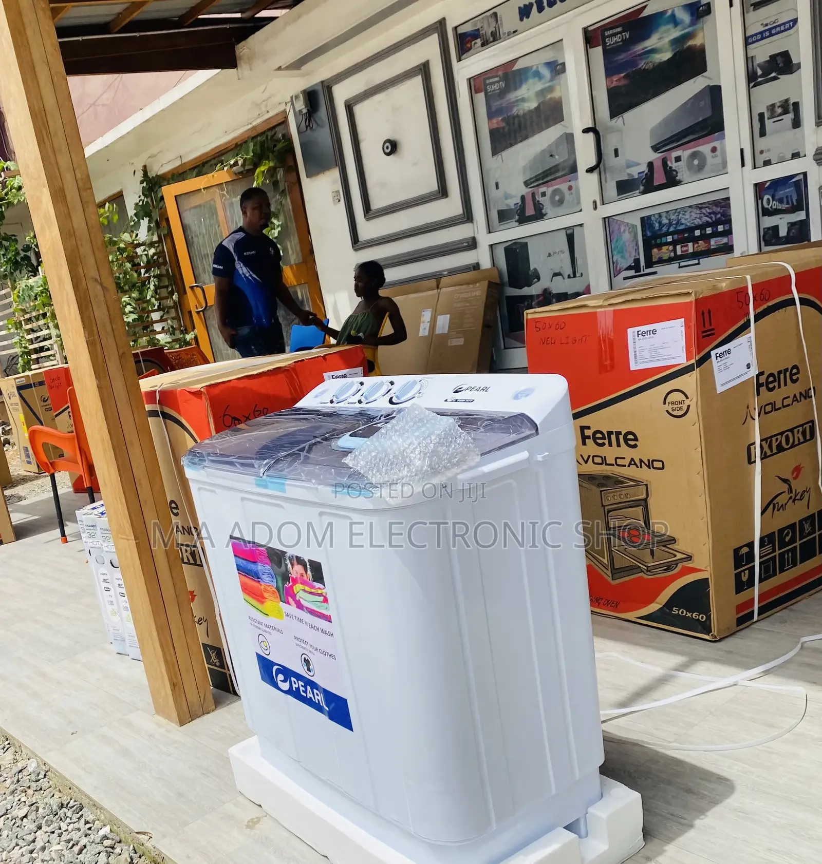 Purchase Adorable Pearl 7kg Semi-Automatic Washing Machine.