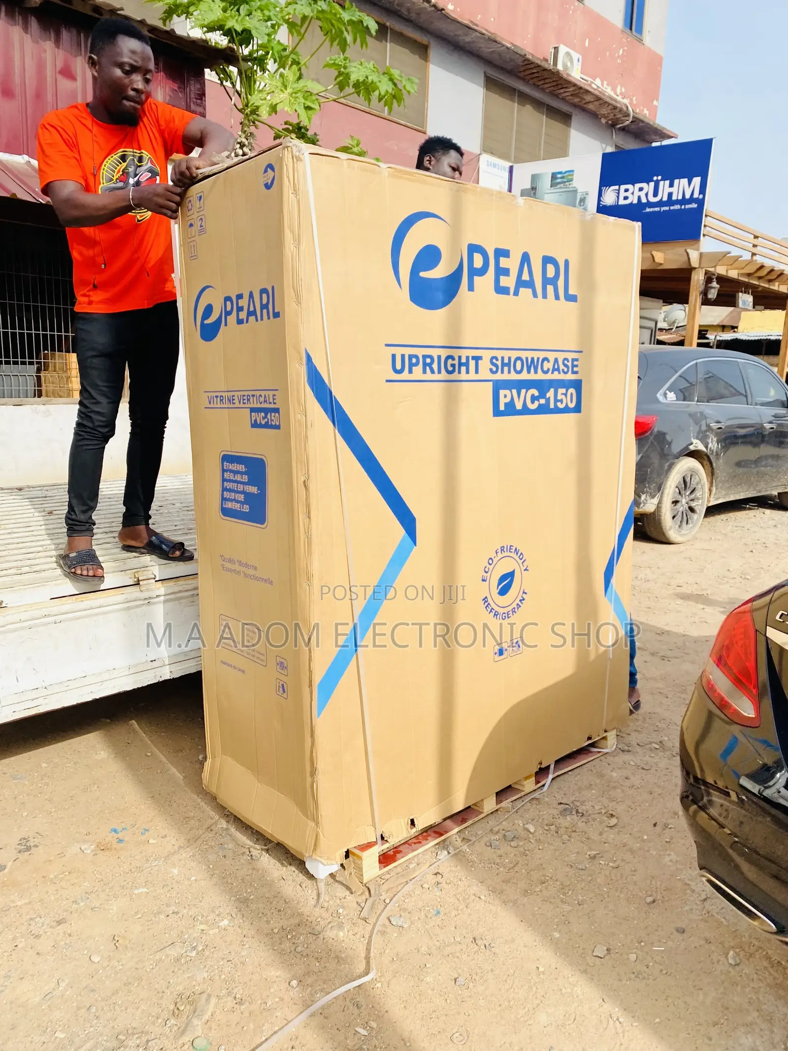 Purchase Original Pearl PVC-150 3 Door Beverage Cooler.