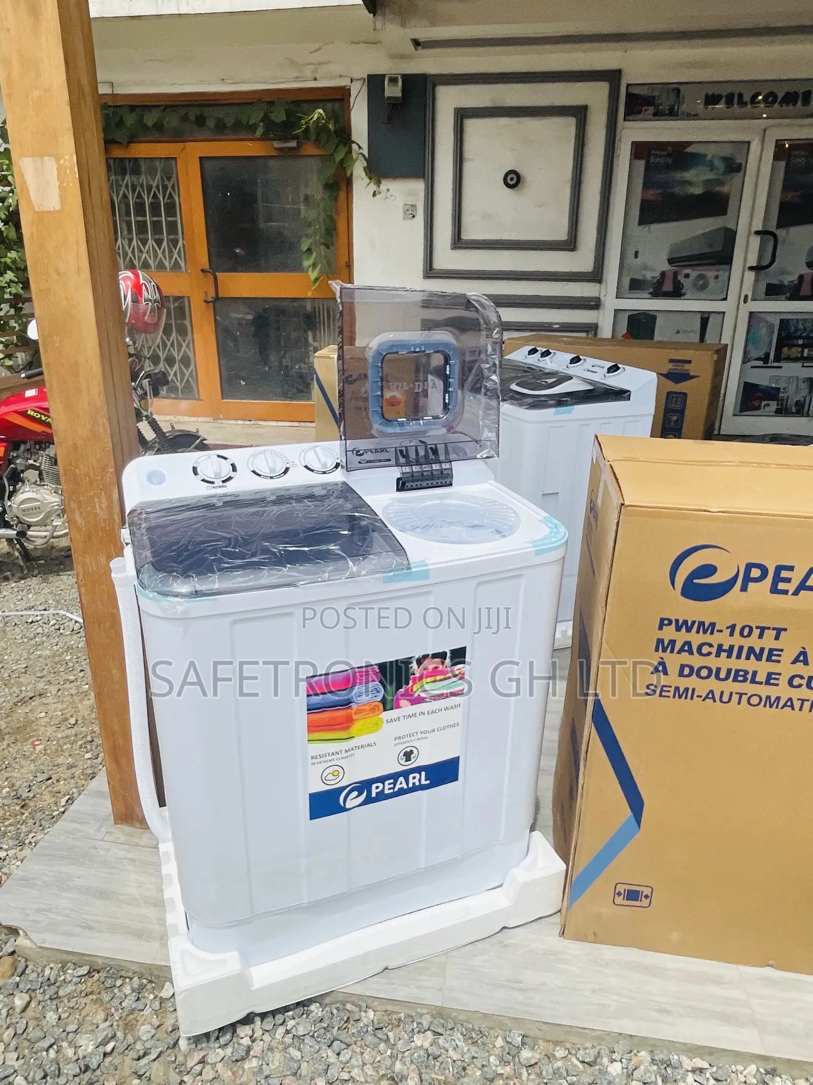 Pearl 10kg Topload Lasting Semiutomatic Washingmachine