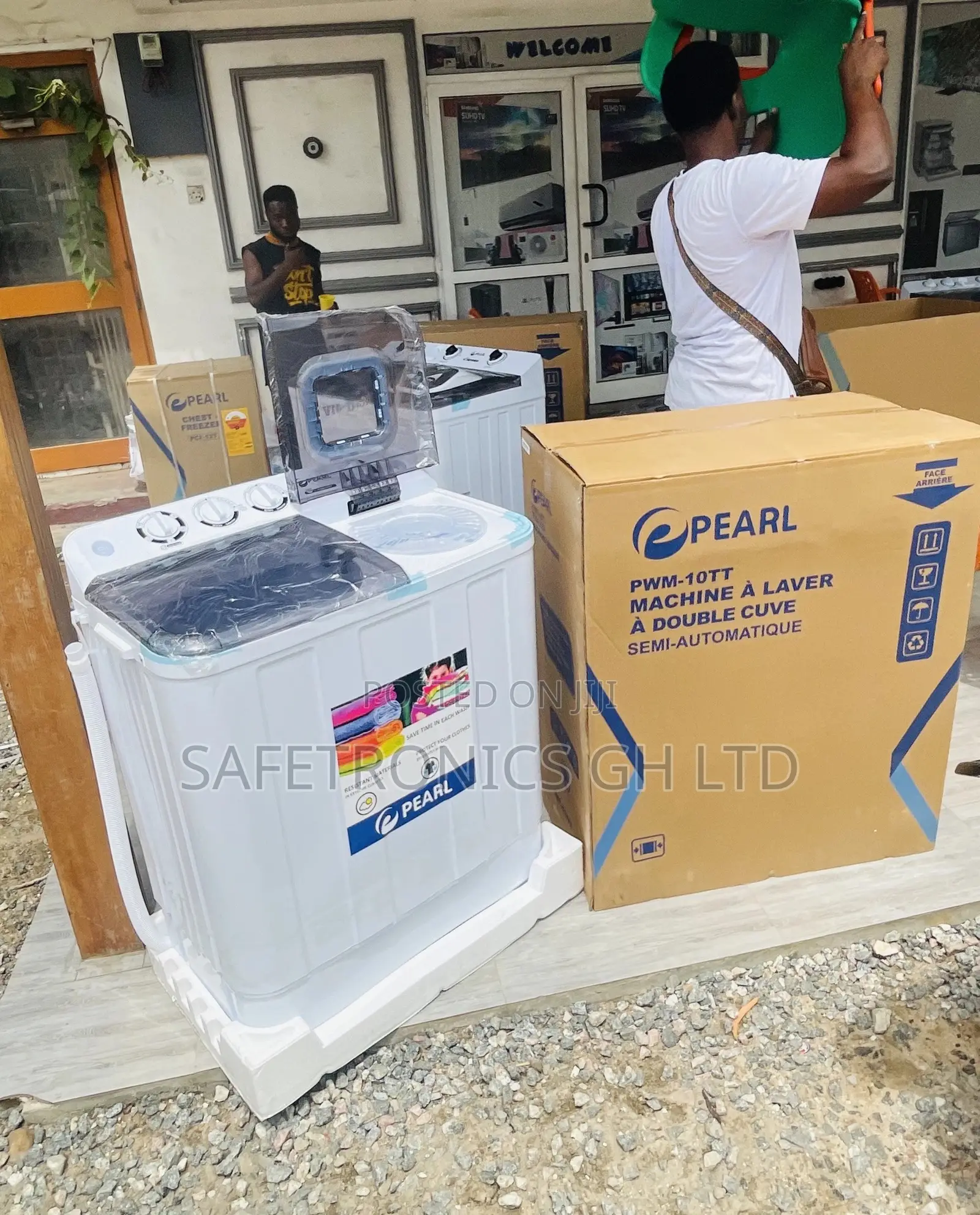 Lasting Pearl 10kg Semiautomatic Topload Washingmachine