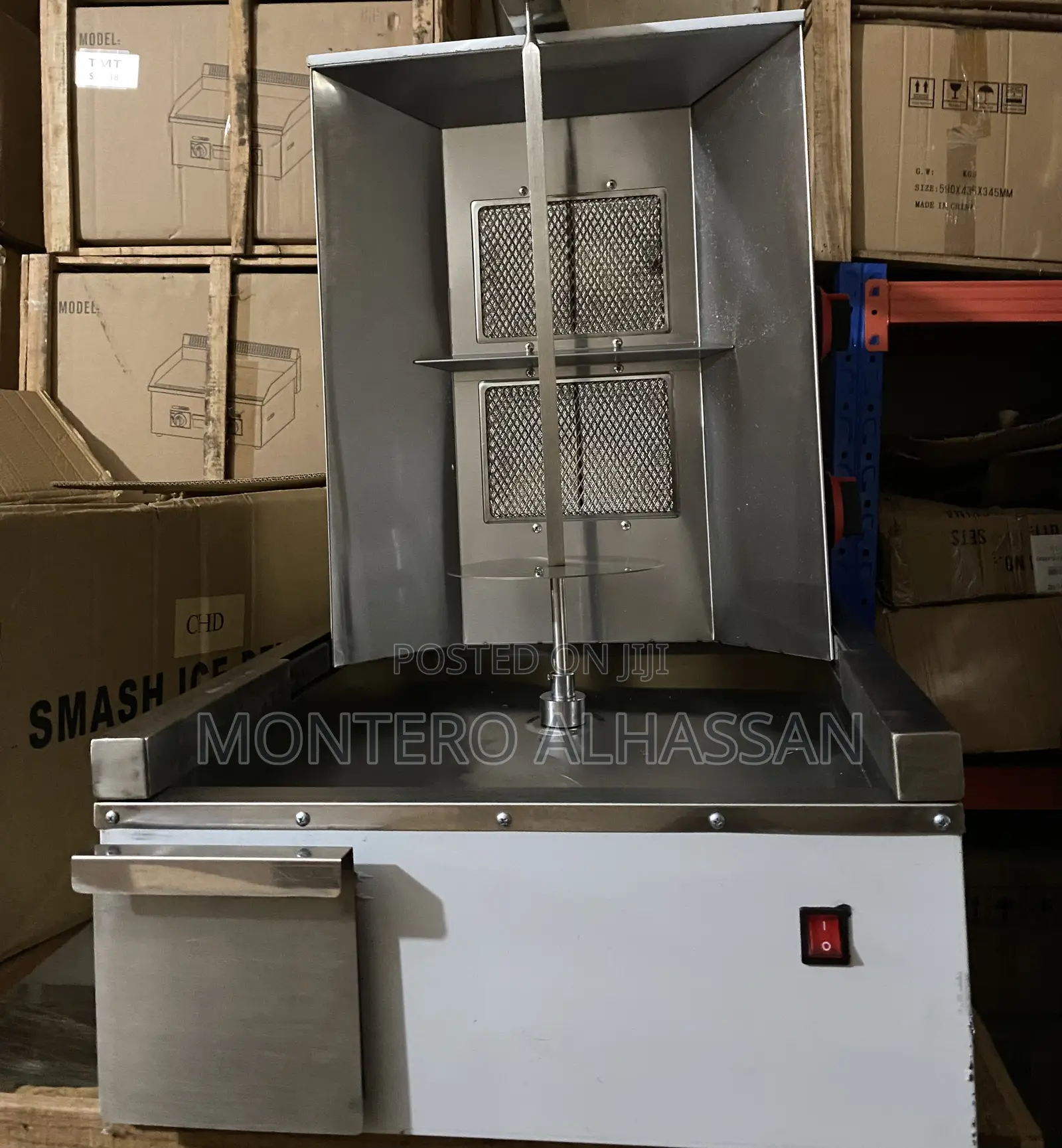 2 Burner Shawarma Machine