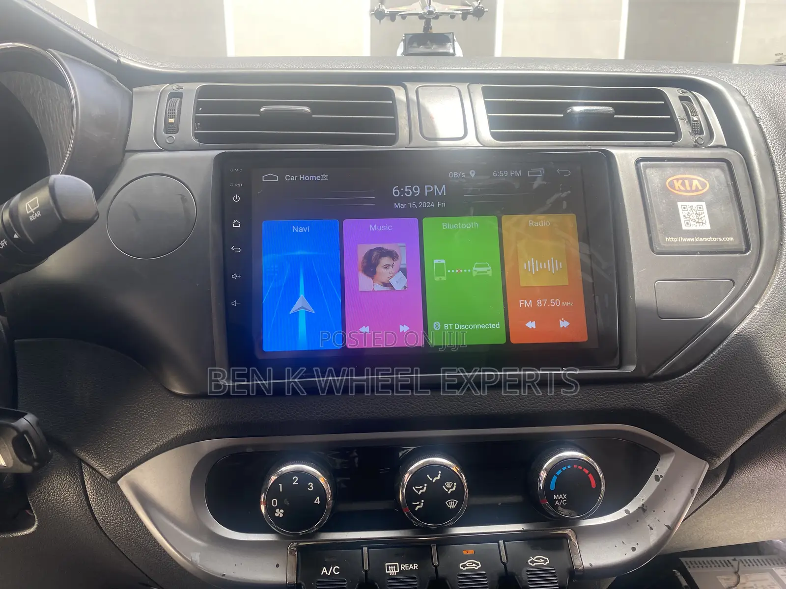 Kia Rio 2011-16 Android Screen Monitor