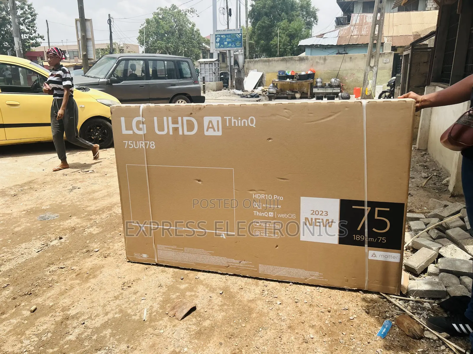 Text Us for Your LG UHD Smart 75”UR78 Tv 