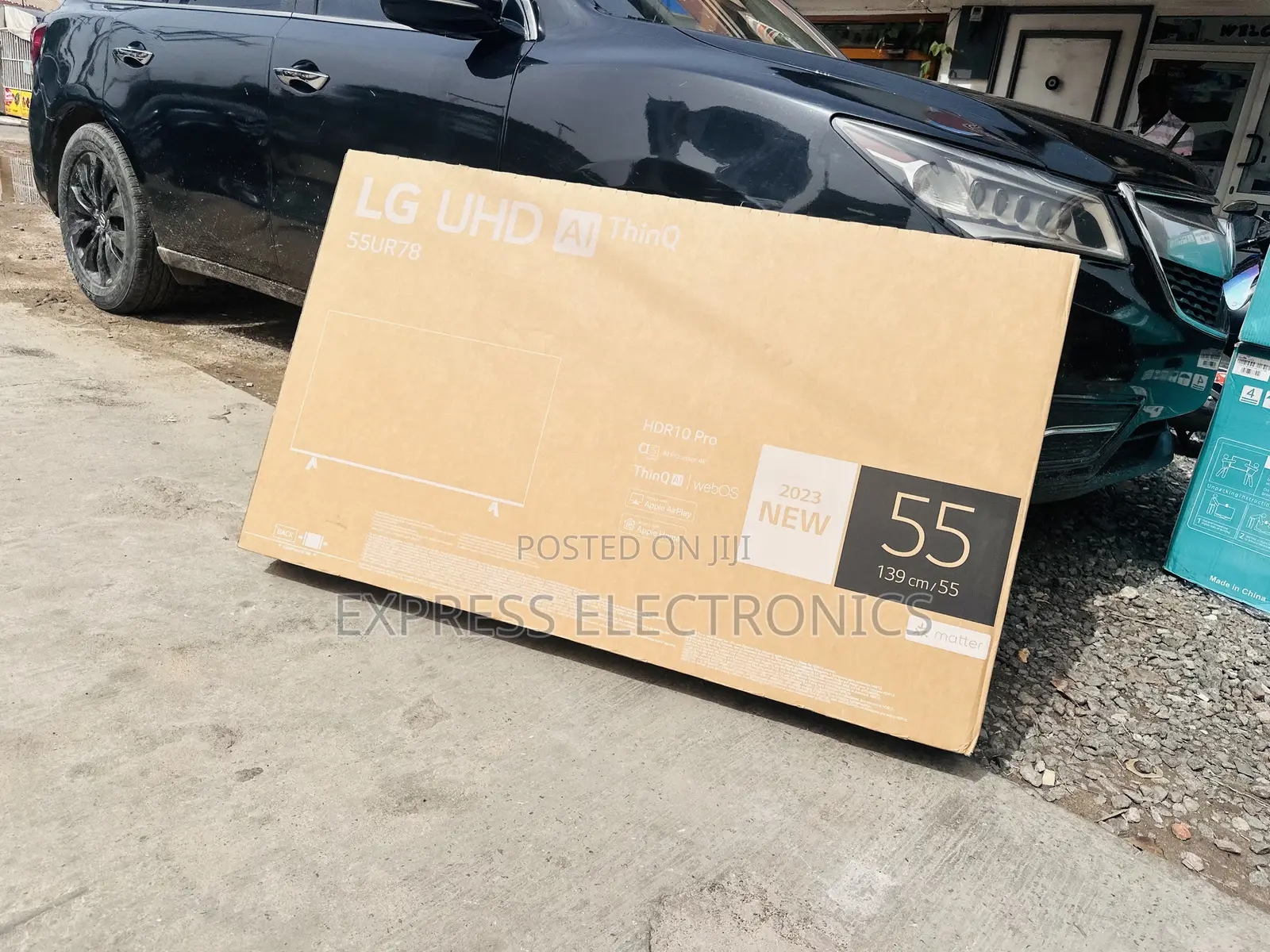 View Clear Pictures UHD 4k Smart LG 55”UR78 Tv