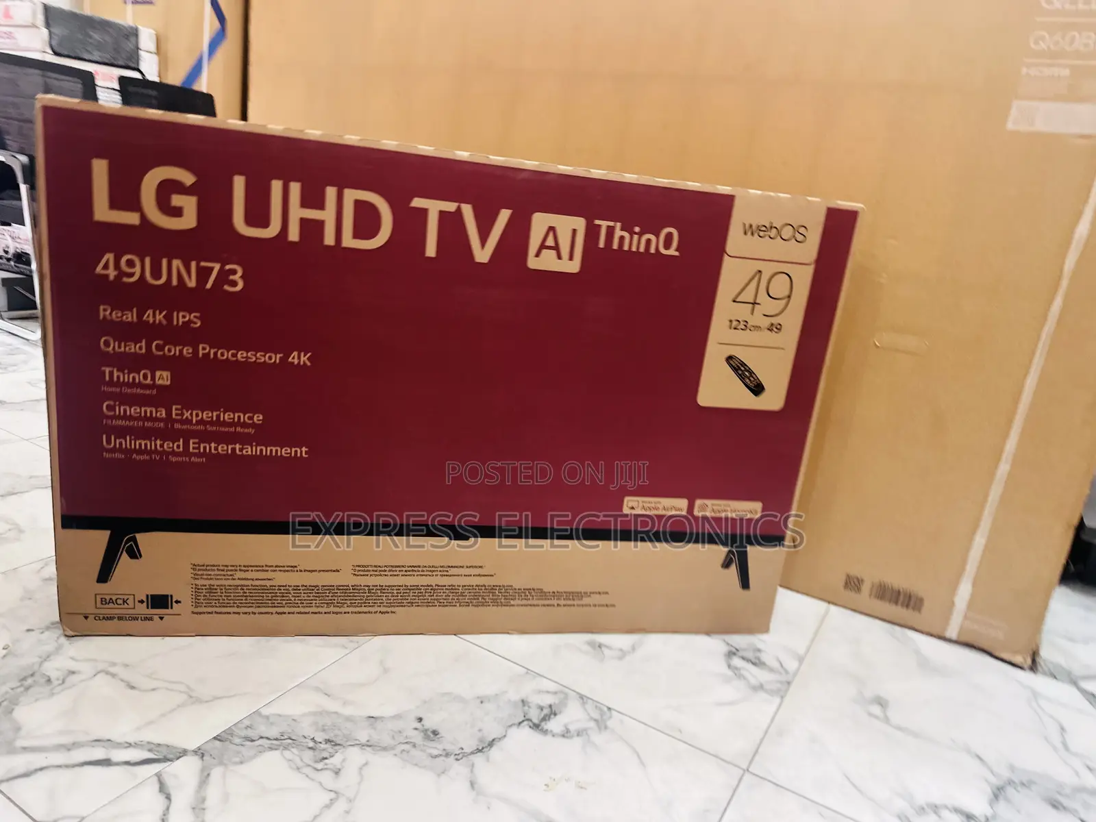 Big Screen  UHD Smart 49”UN7340 Tv LG